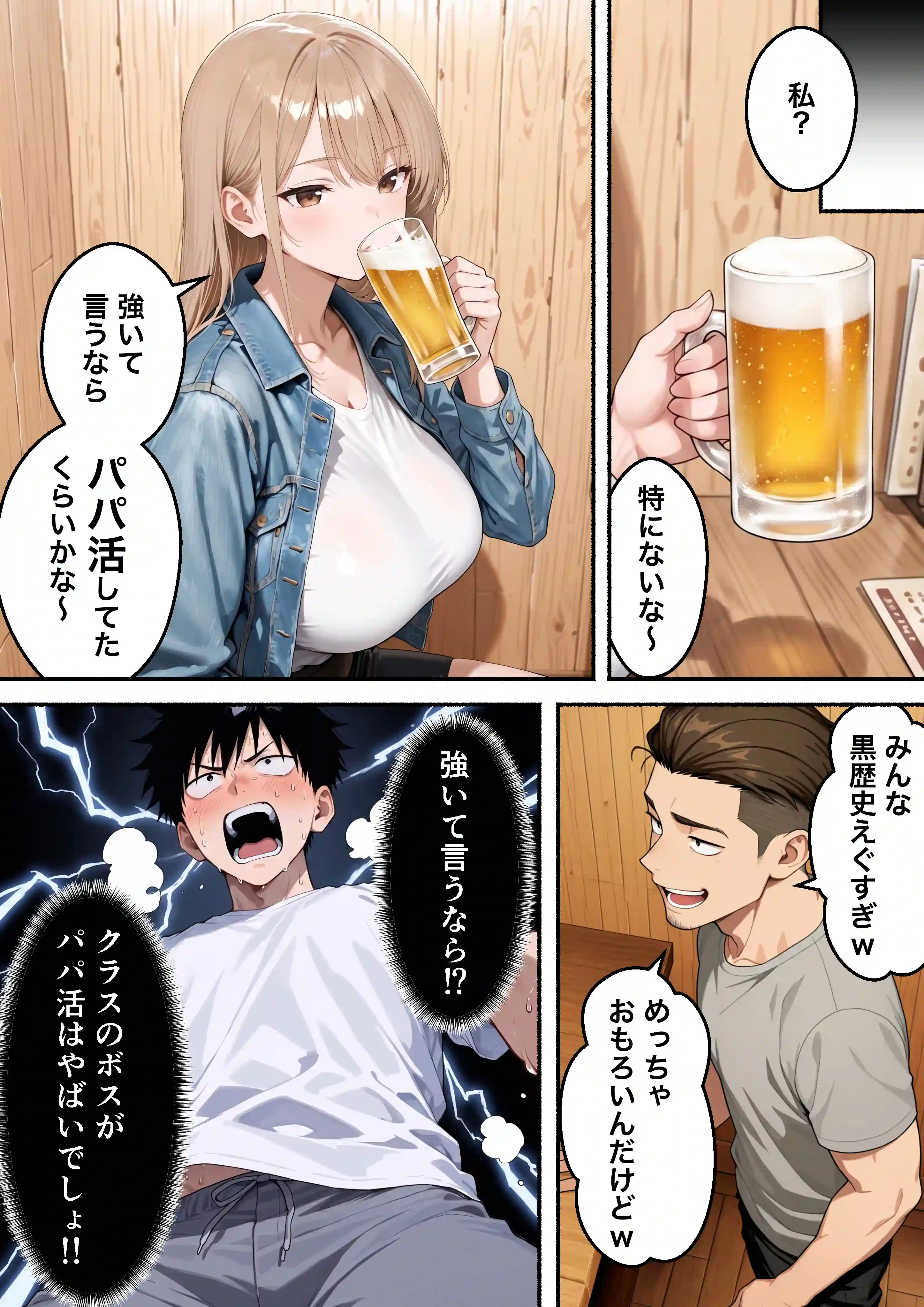 いじめっ子一軍ギャルをメス堕ちさせて人生大逆転 陰キャの俺が10年前にタイムリープしてハーレム王に昇格した話 - 011
