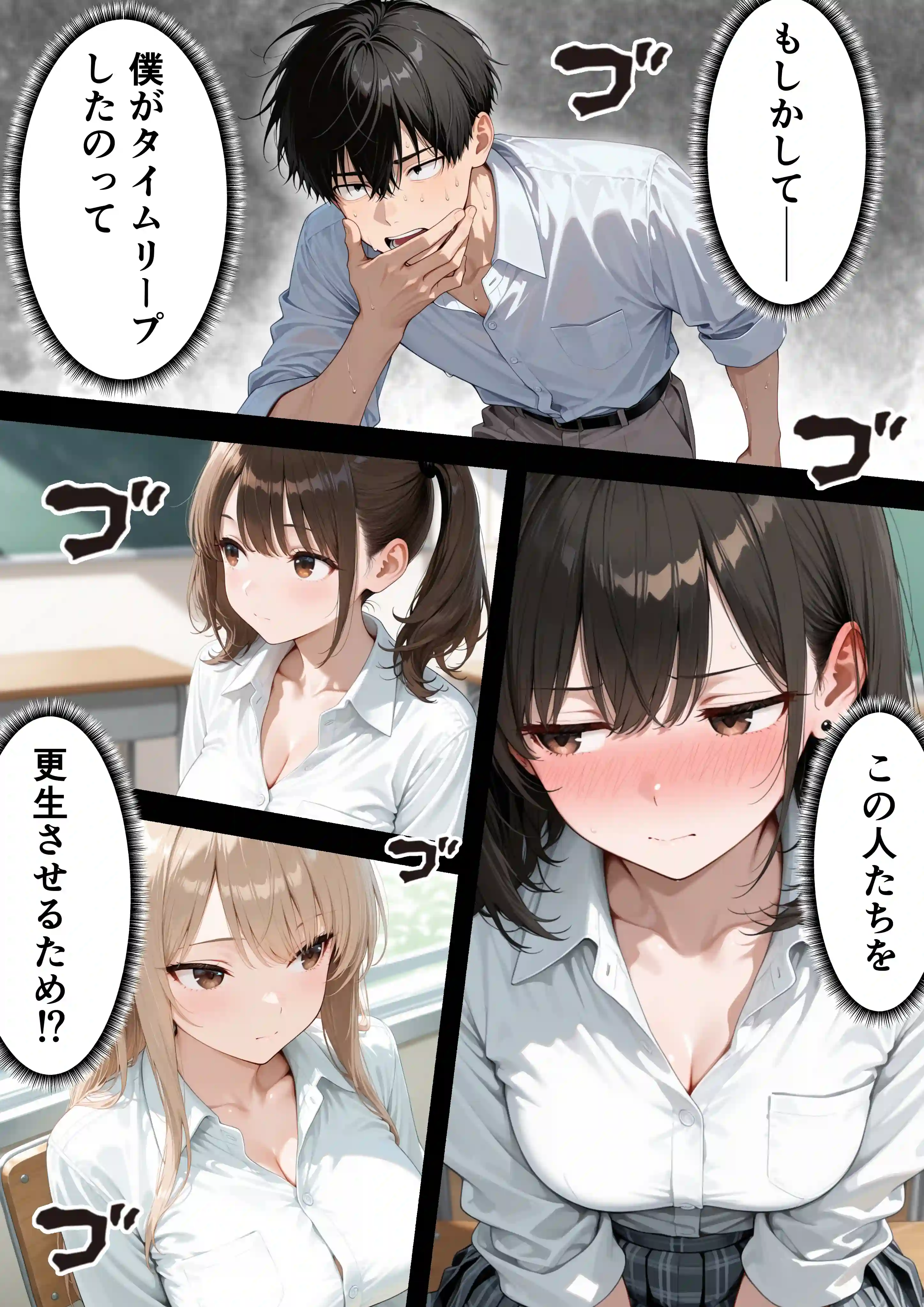 いじめっ子一軍ギャルをメス堕ちさせて人生大逆転 陰キャの俺が10年前にタイムリープしてハーレム王に昇格した話 - 019