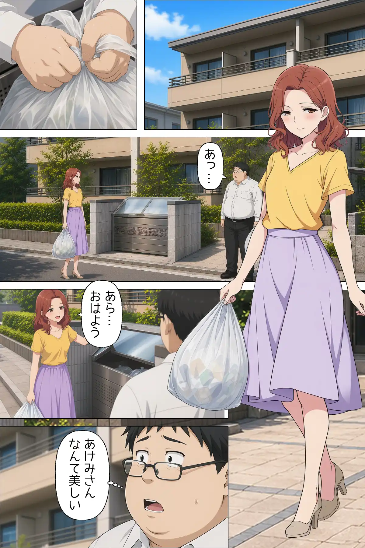 【漫画】隣人妻に囲まれて ご近所に住んでいる知り合いの人妻のみ指名できるデリヘル店 - 002