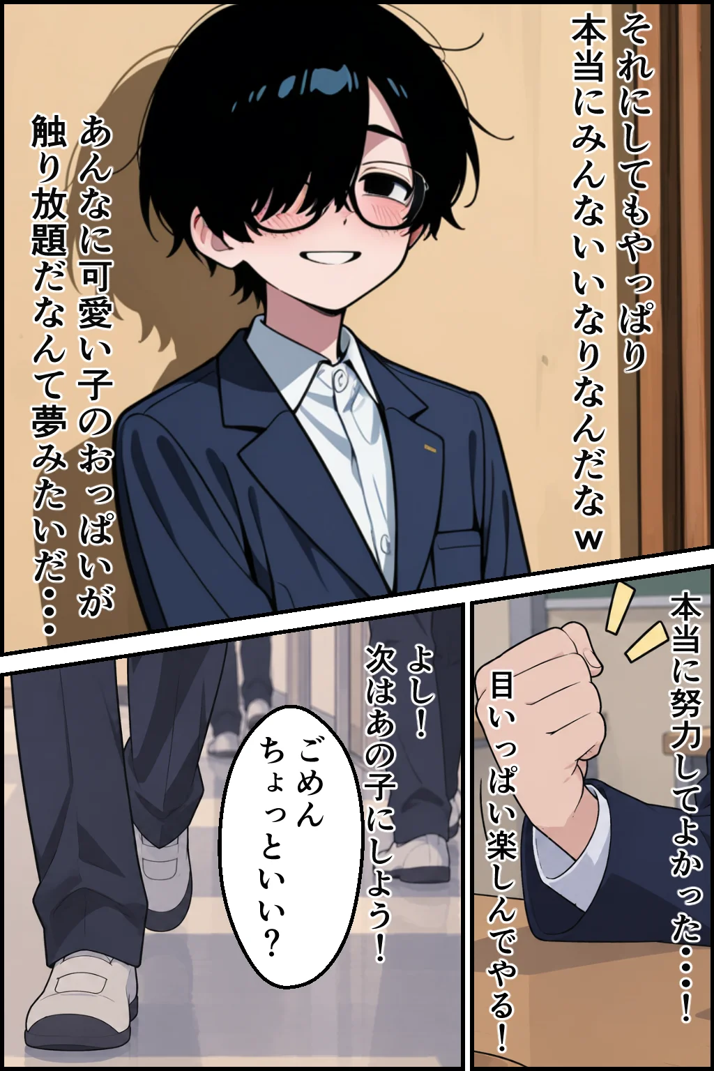 テスト1位で他の生徒にえろい命令しまくった話 - 012