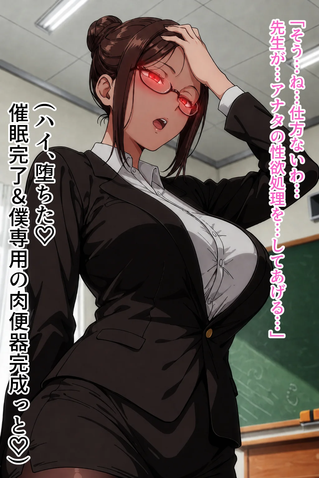 僕の催●ハーレム4 〜女教師編 厳しい先生も優しい人妻先生もまとめて僕の生オナホ〜 - 042