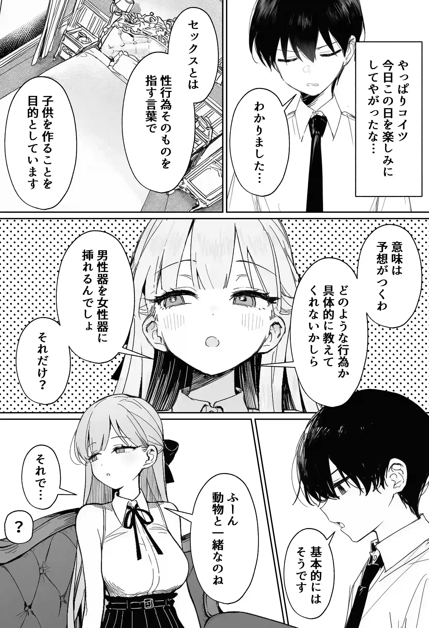 お嬢様はセックスをご所望です - 009