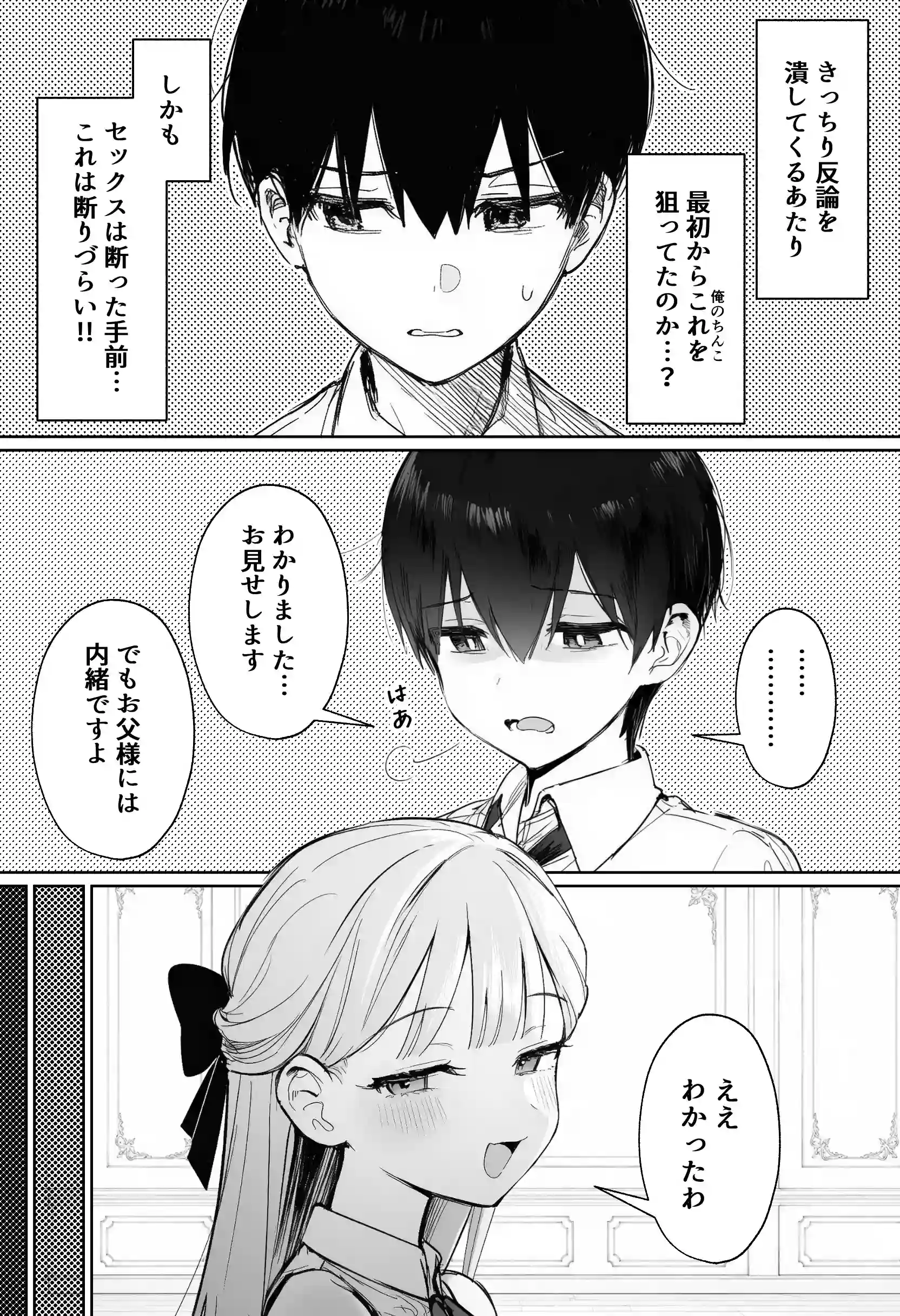 お嬢様はセックスをご所望です - 015