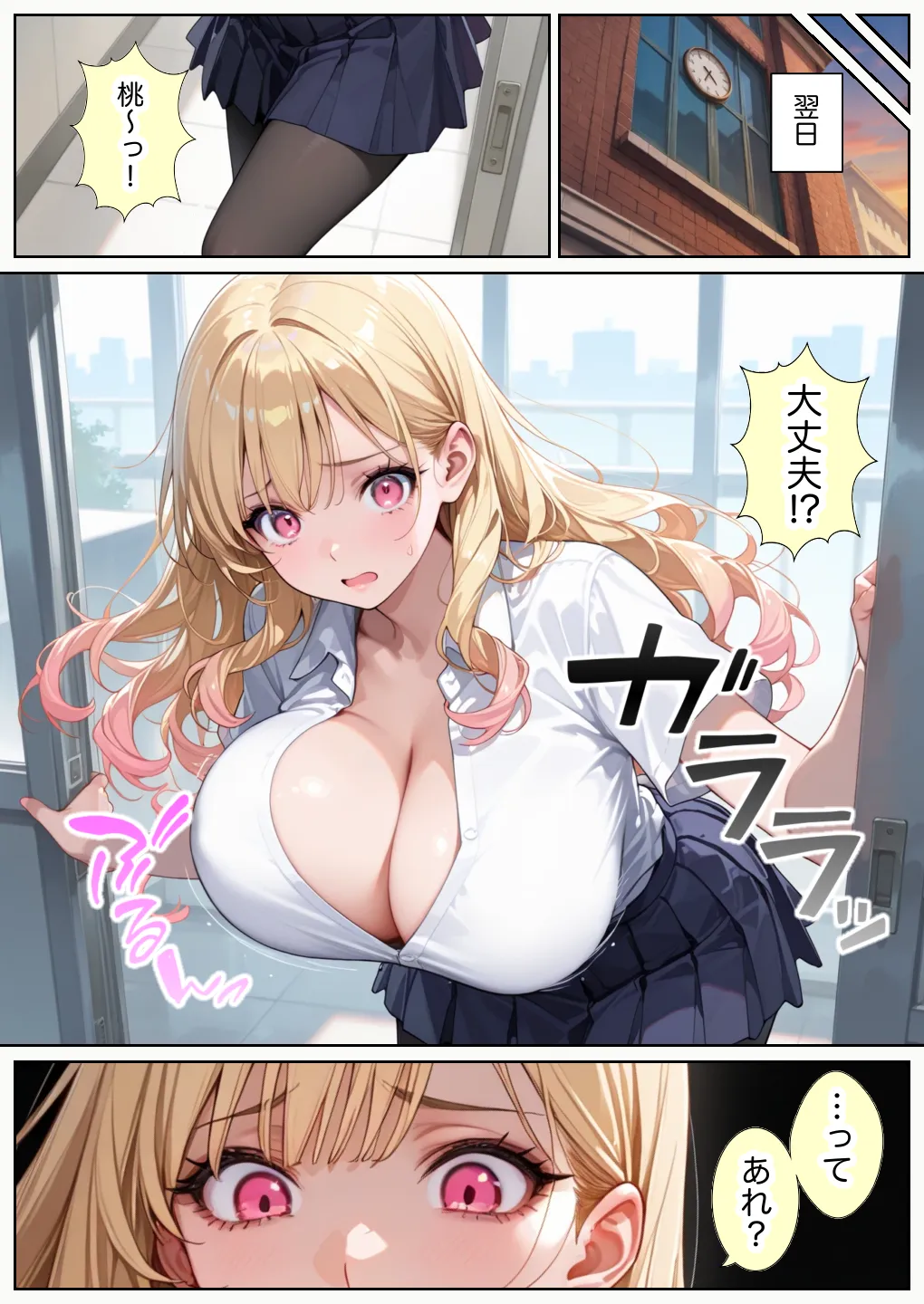 俺しか勃起できない世界4 〜Kカップ爆乳ギャル生徒寝取り＆生オナホ化〜 - 011