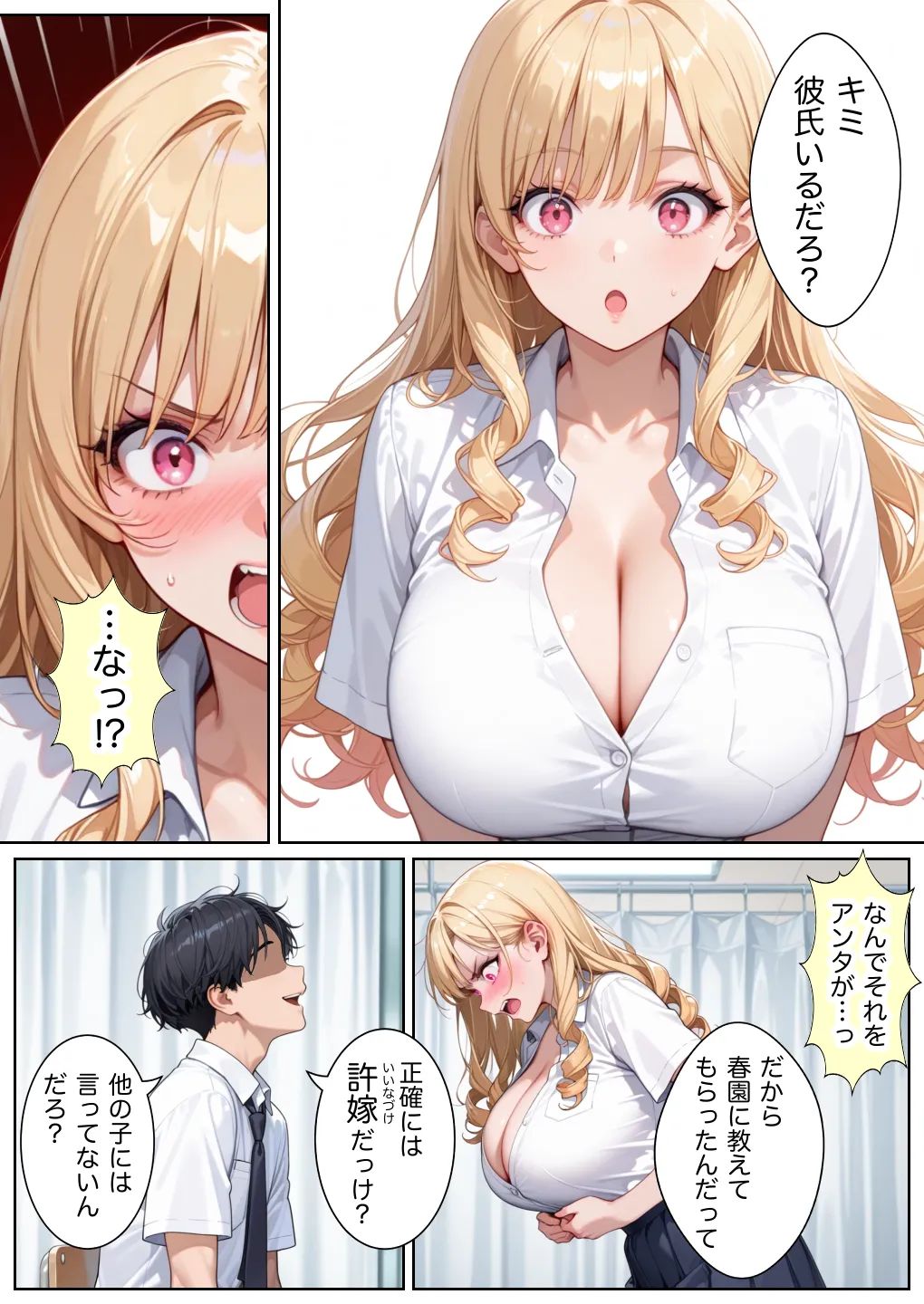 俺しか勃起できない世界4 〜Kカップ爆乳ギャル生徒寝取り＆生オナホ化〜 - 019