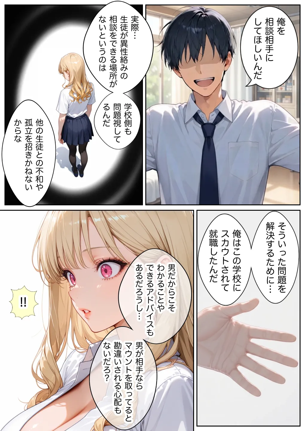 俺しか勃起できない世界4 〜Kカップ爆乳ギャル生徒寝取り＆生オナホ化〜 - 022