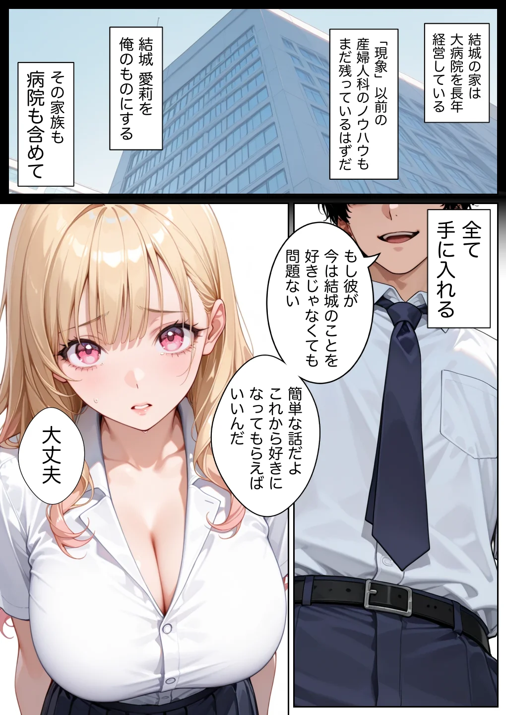 俺しか勃起できない世界4 〜Kカップ爆乳ギャル生徒寝取り＆生オナホ化〜 - 039