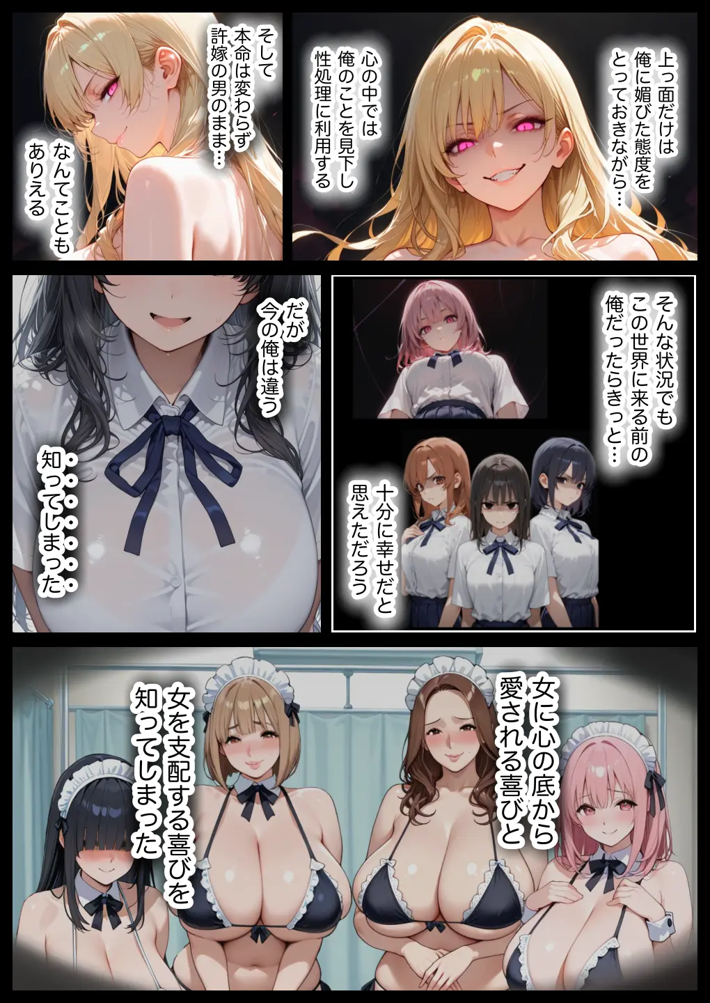 俺しか勃起できない世界4 〜Kカップ爆乳ギャル生徒寝取り＆生オナホ化〜 - 064