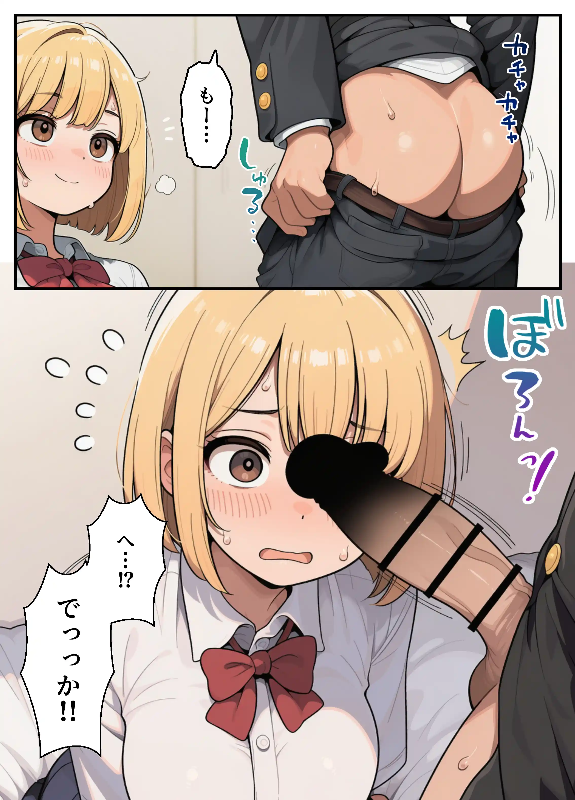 クラスのギャルがボクの家にちんぽ借りにくる件 - 006