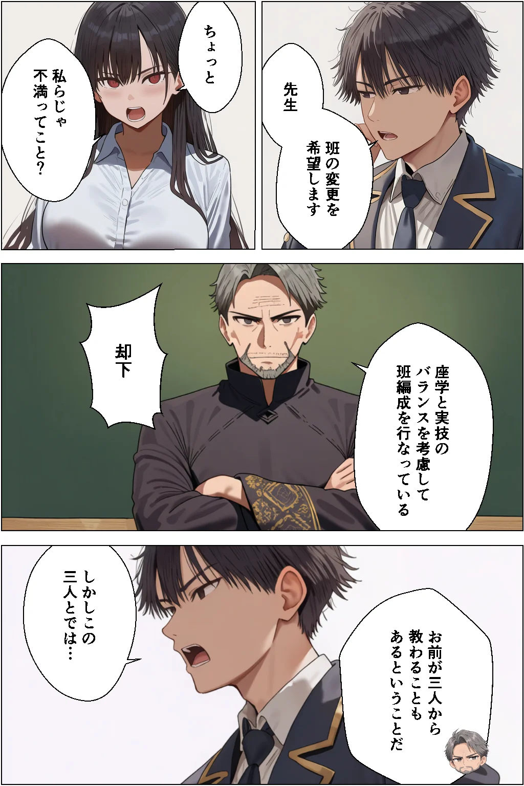 1軍ギャル三人組にデカチン見せたら生ハメセックスすることになっちゃった話 - 004