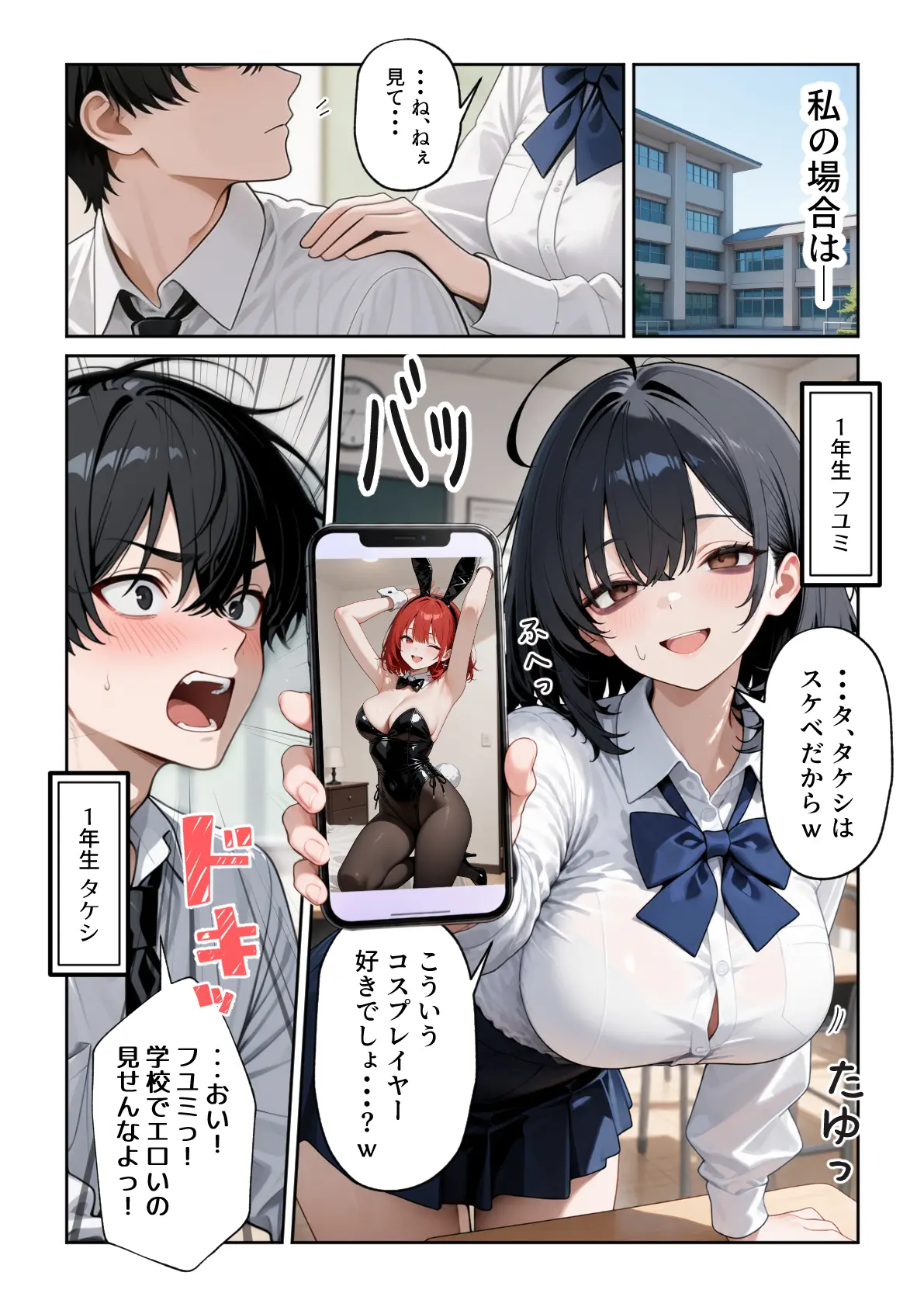 ハメ撮り好きなJ◯たちとハーレムSEXした話 - 003
