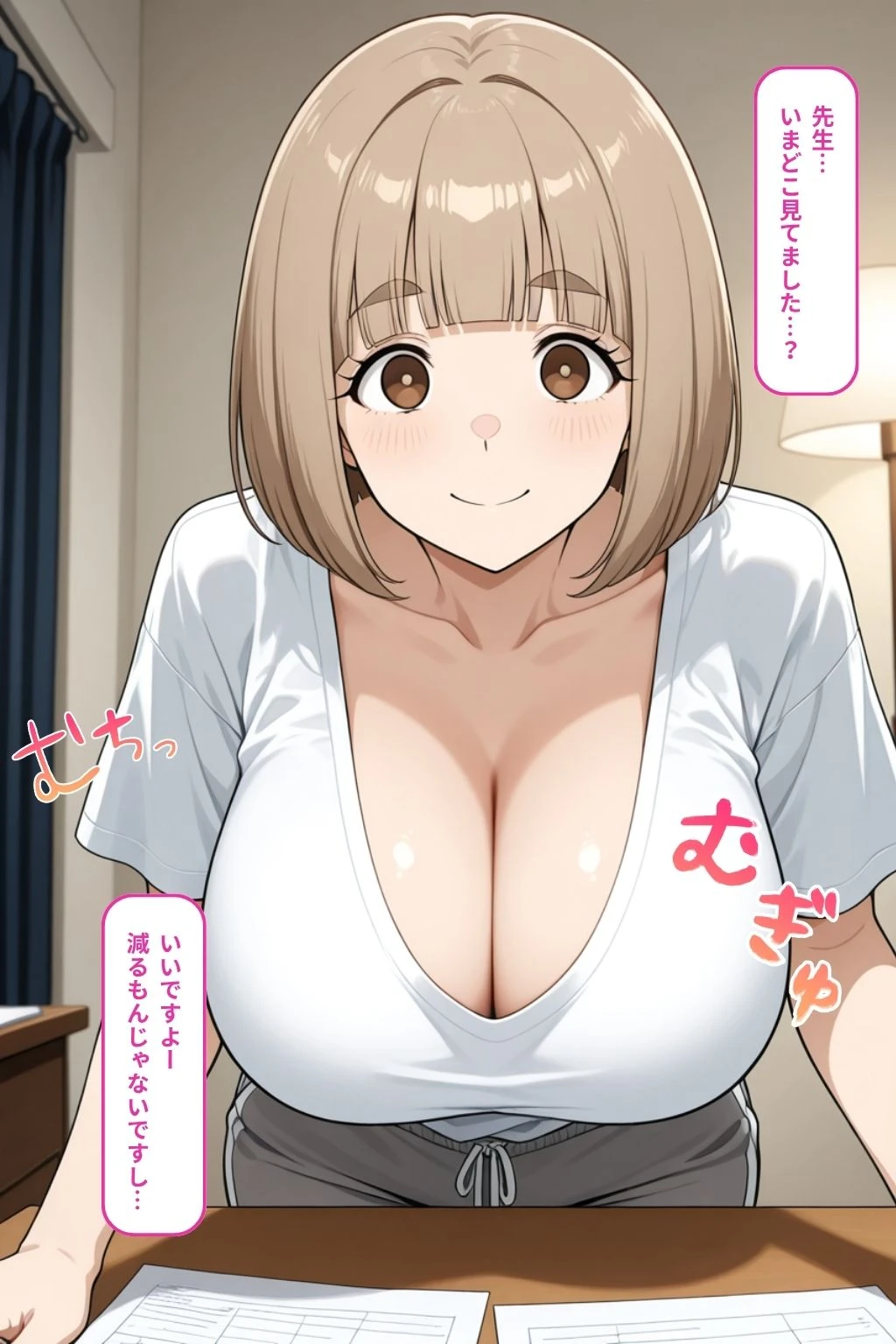 娘の家庭教師に種付けされまくった巨乳母娘の話 - 006
