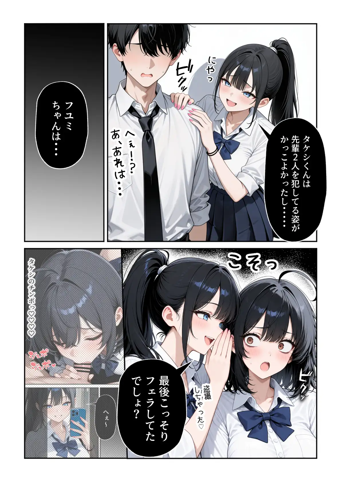 ハメ撮り好きなJ◯たちとハーレムSEXした話2 - 007