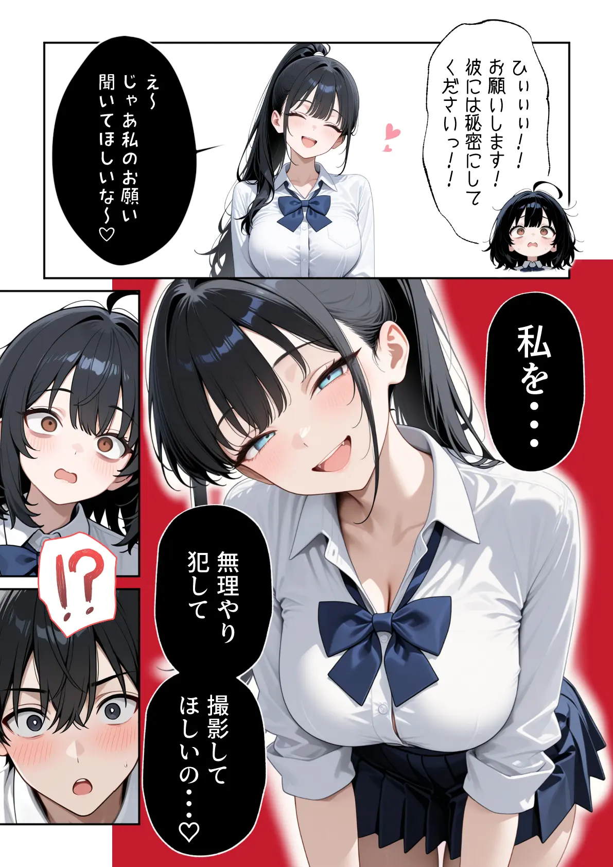 ハメ撮り好きなJ◯たちとハーレムSEXした話2 - 008