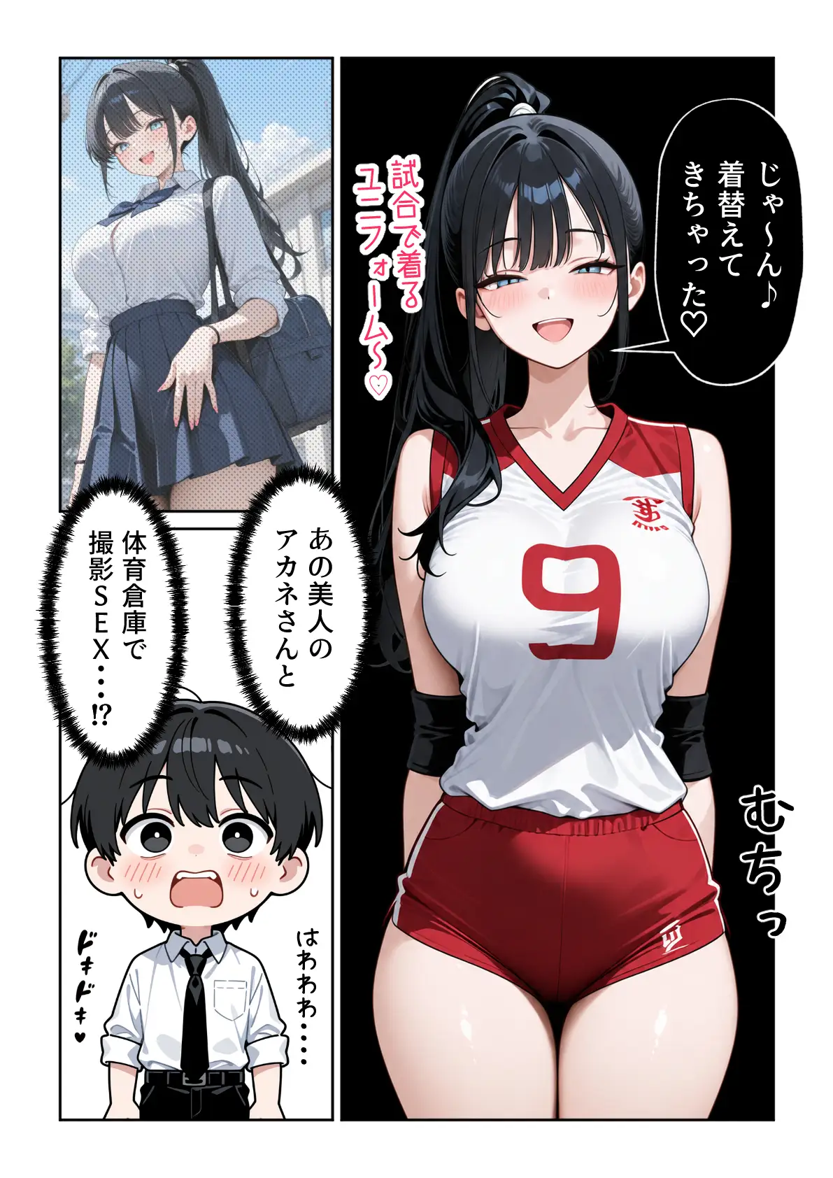 ハメ撮り好きなJ◯たちとハーレムSEXした話2 - 015