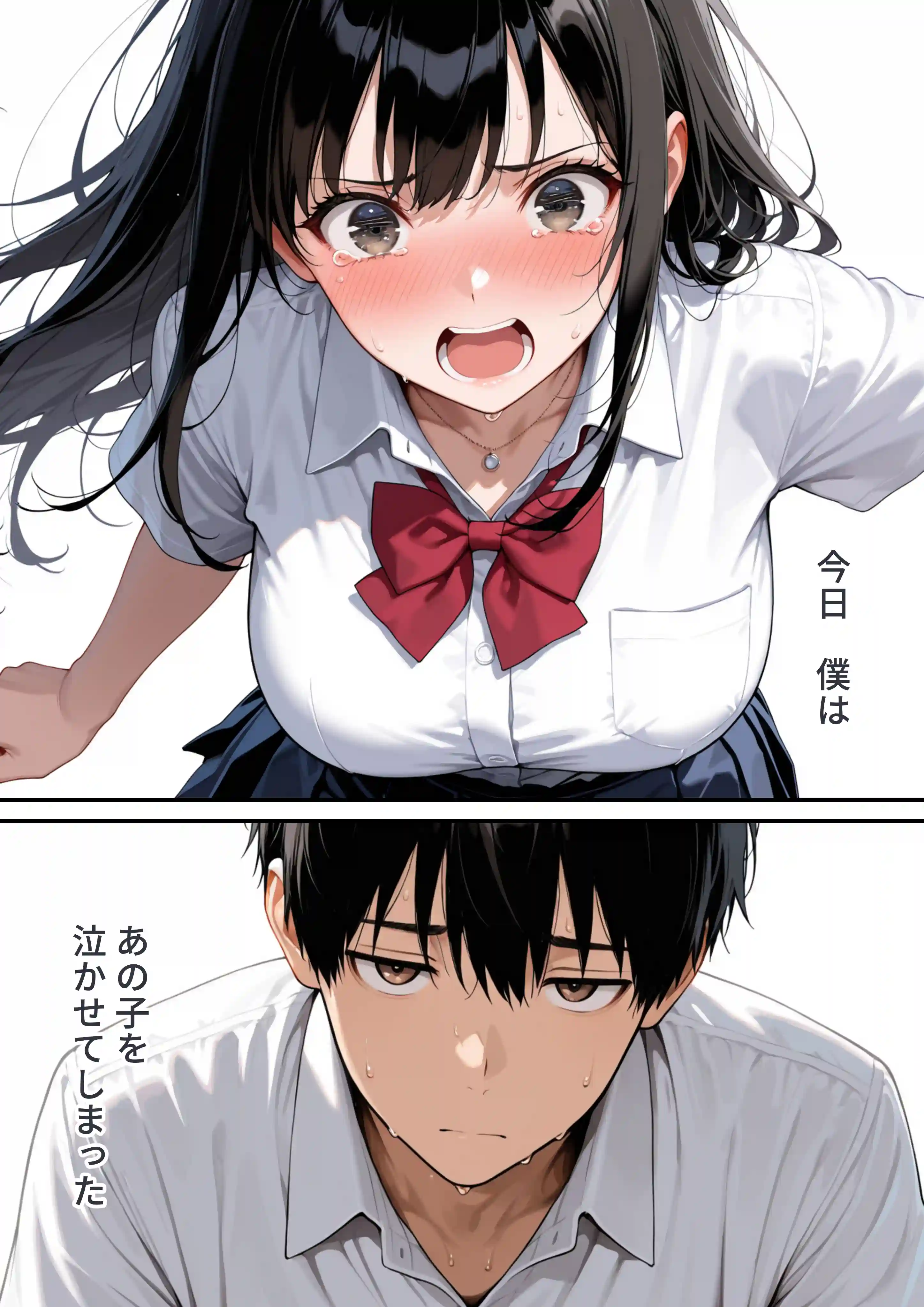 毎日猛アタックしてくる爆乳幼馴染にやっと告白して 僕の妄想イチャラブセックスに付き合ってもらった話 - 002