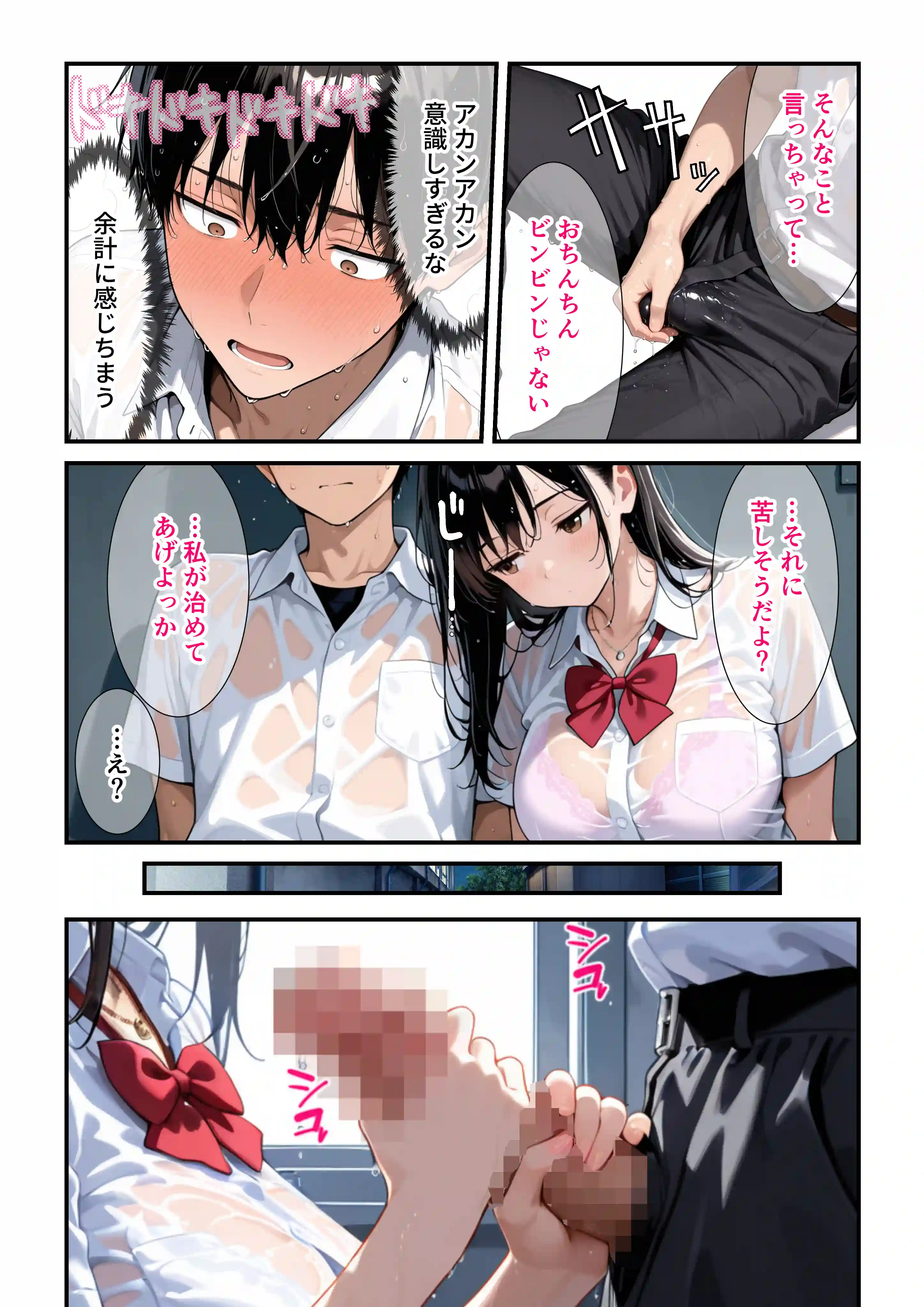 毎日猛アタックしてくる爆乳幼馴染にやっと告白して 僕の妄想イチャラブセックスに付き合ってもらった話 - 016