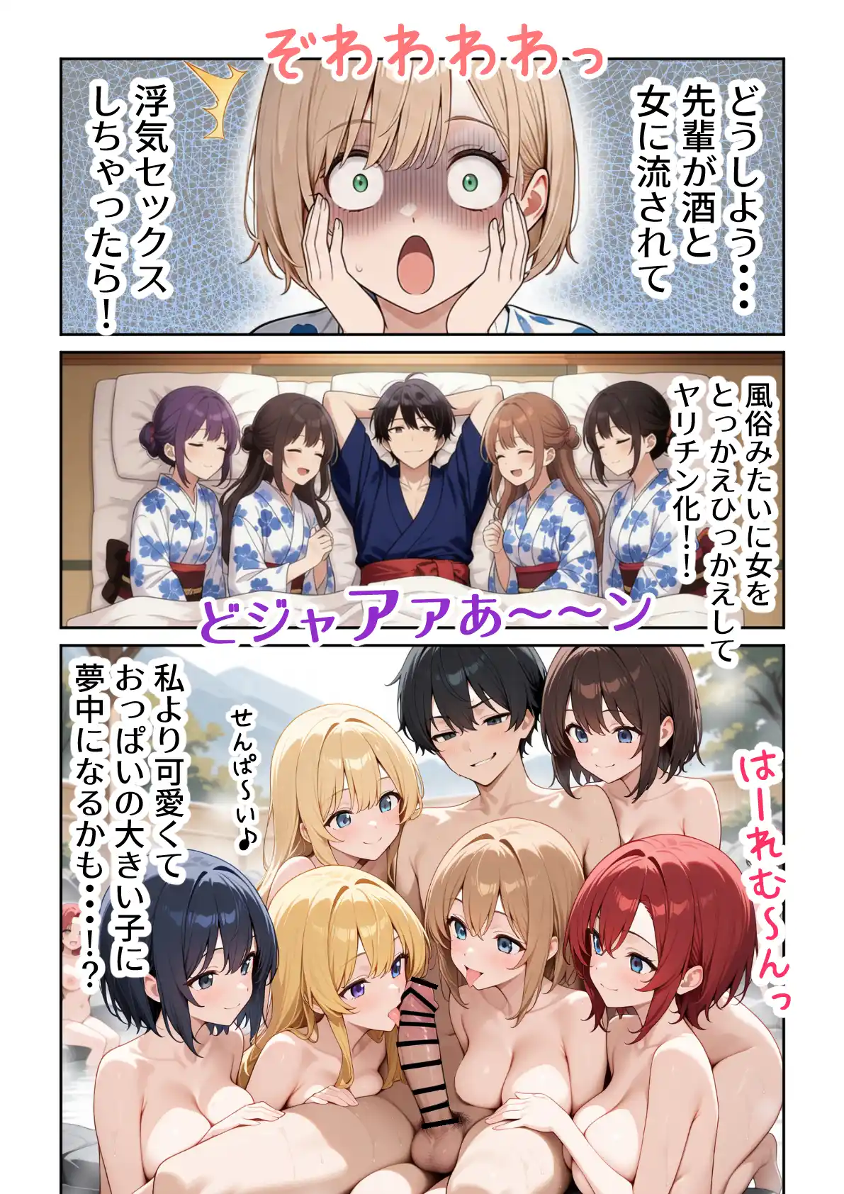 大好きな風俗嬢が新卒OLとして俺の部下になった話2 こっそり中出し社員旅行編 - 011