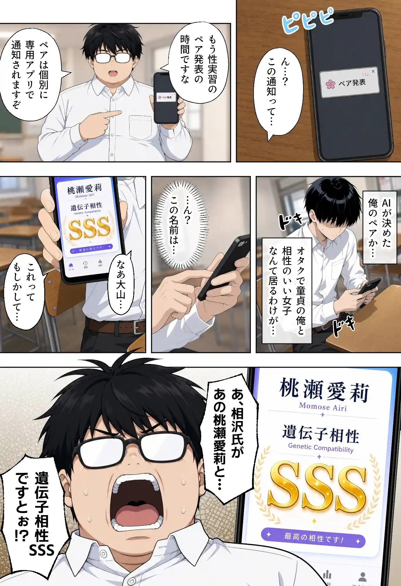 童貞の俺が性実習の授業であざとい系後輩ギャルと遺伝子相性SSSだった件 - 005