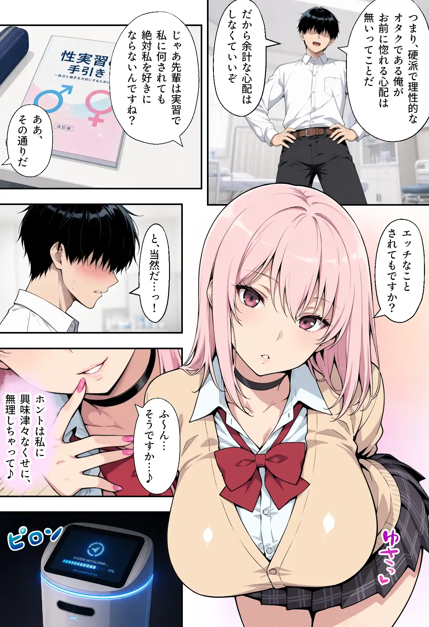 童貞の俺が性実習の授業であざとい系後輩ギャルと遺伝子相性SSSだった件 - 012
