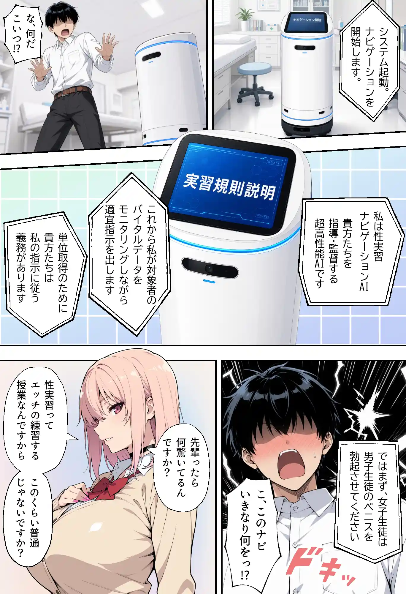 童貞の俺が性実習の授業であざとい系後輩ギャルと遺伝子相性SSSだった件 - 013