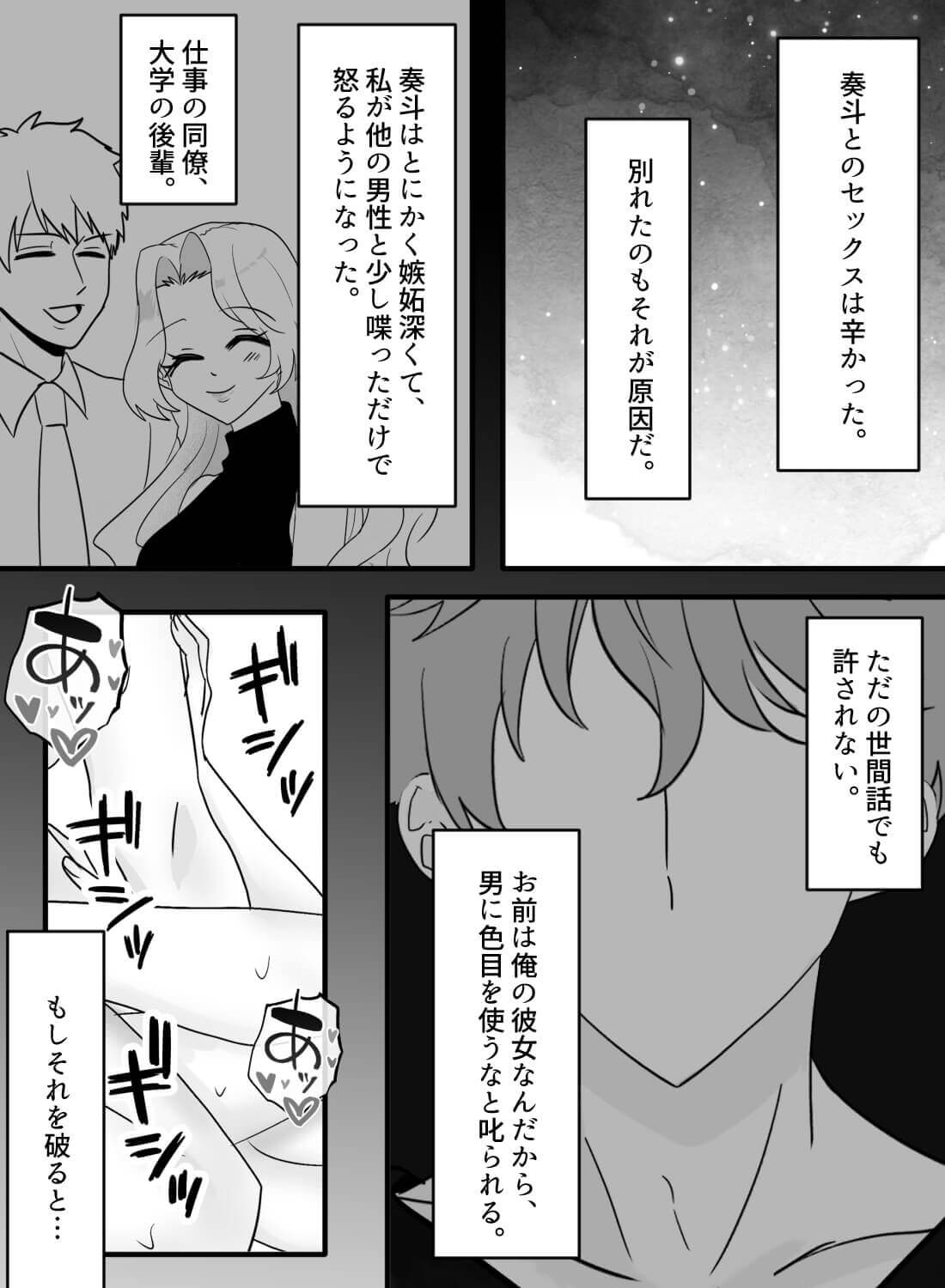 独占欲の強い元カレから逃げたお仕置きは永遠と続き… - 006