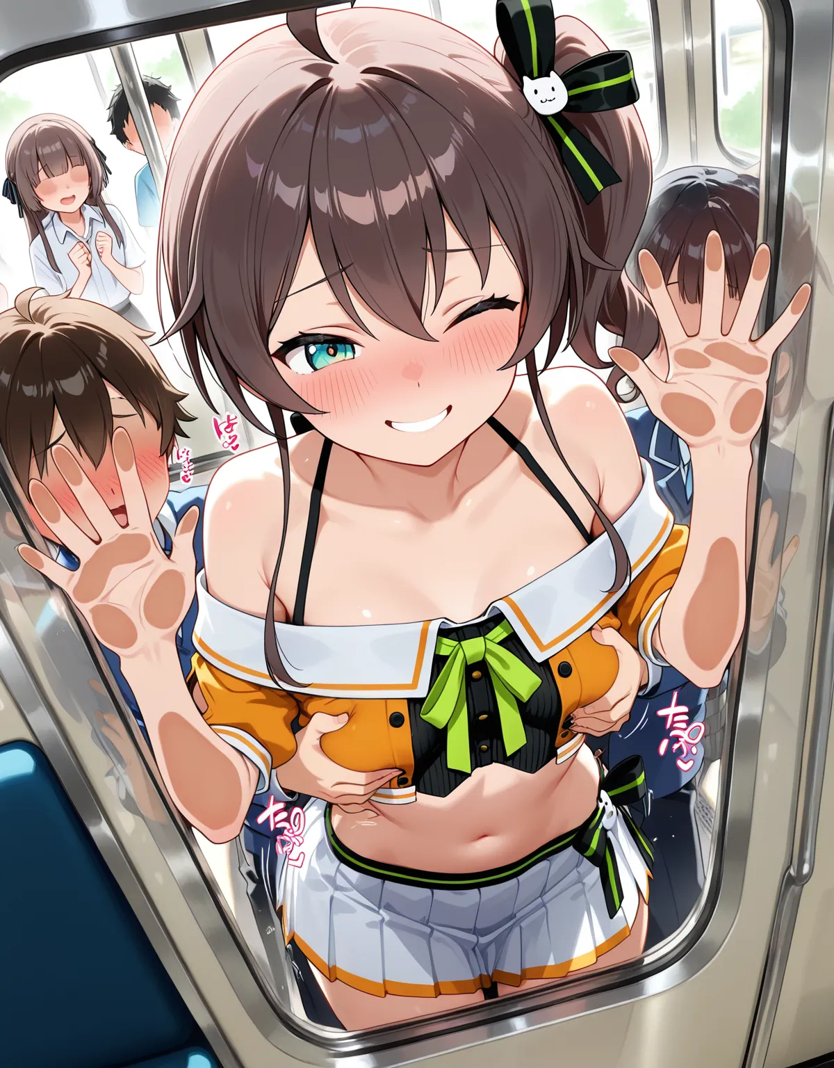 【夏色まつりエロ画像】夏色まつりがねっとりとフェラ！教室でイケナイセックスで気持ちよく！ - PAGE 050