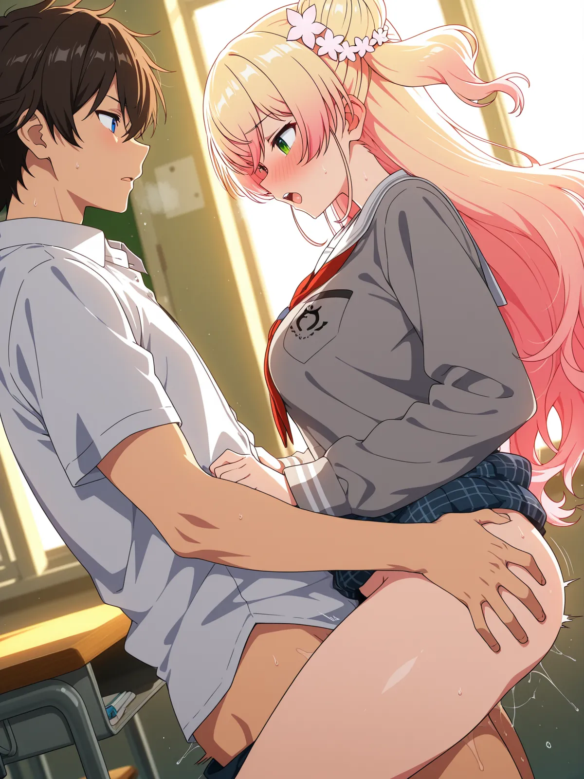 【桃鈴ねねエロ画像】可愛らしい桃鈴ねねに恥じらいセックス！フェラも覚えさせて大量中出し！！ - PAGE 025