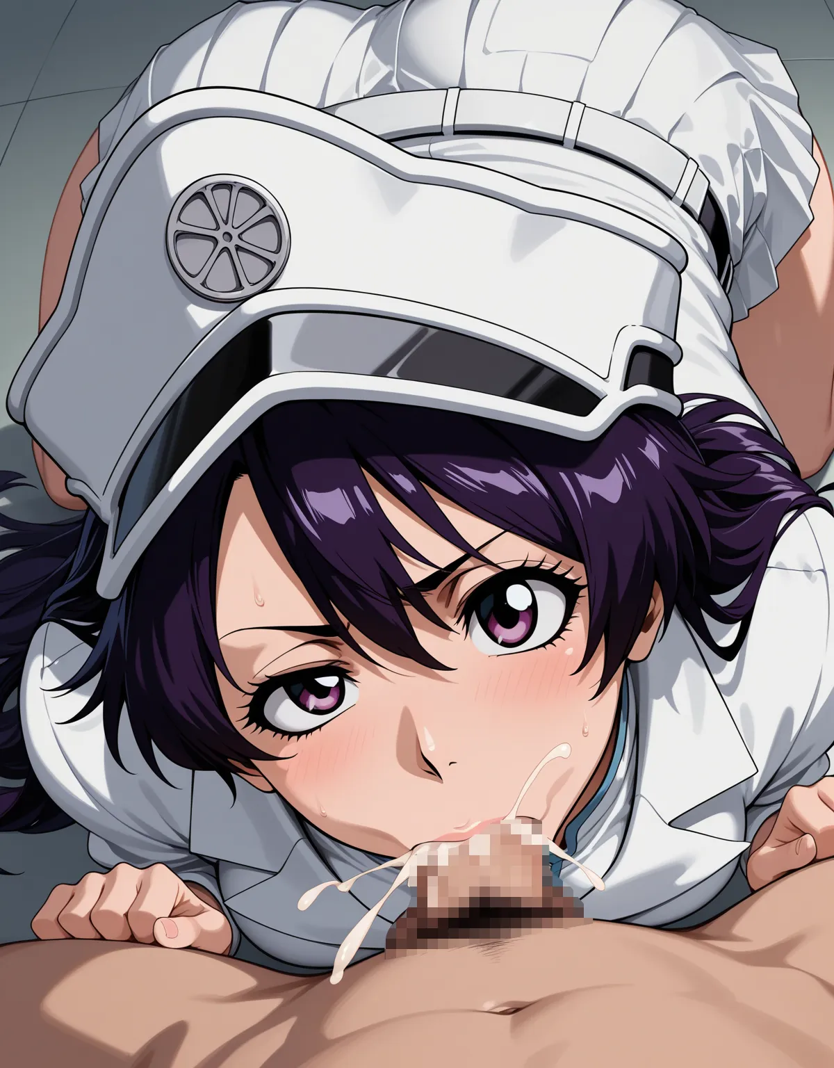 【BLEACHエロ画像】生意気バンビちゃんをデカチンでわからせ！イラマチオから濃厚中出しでフィニッシュ！ - PAGE 005