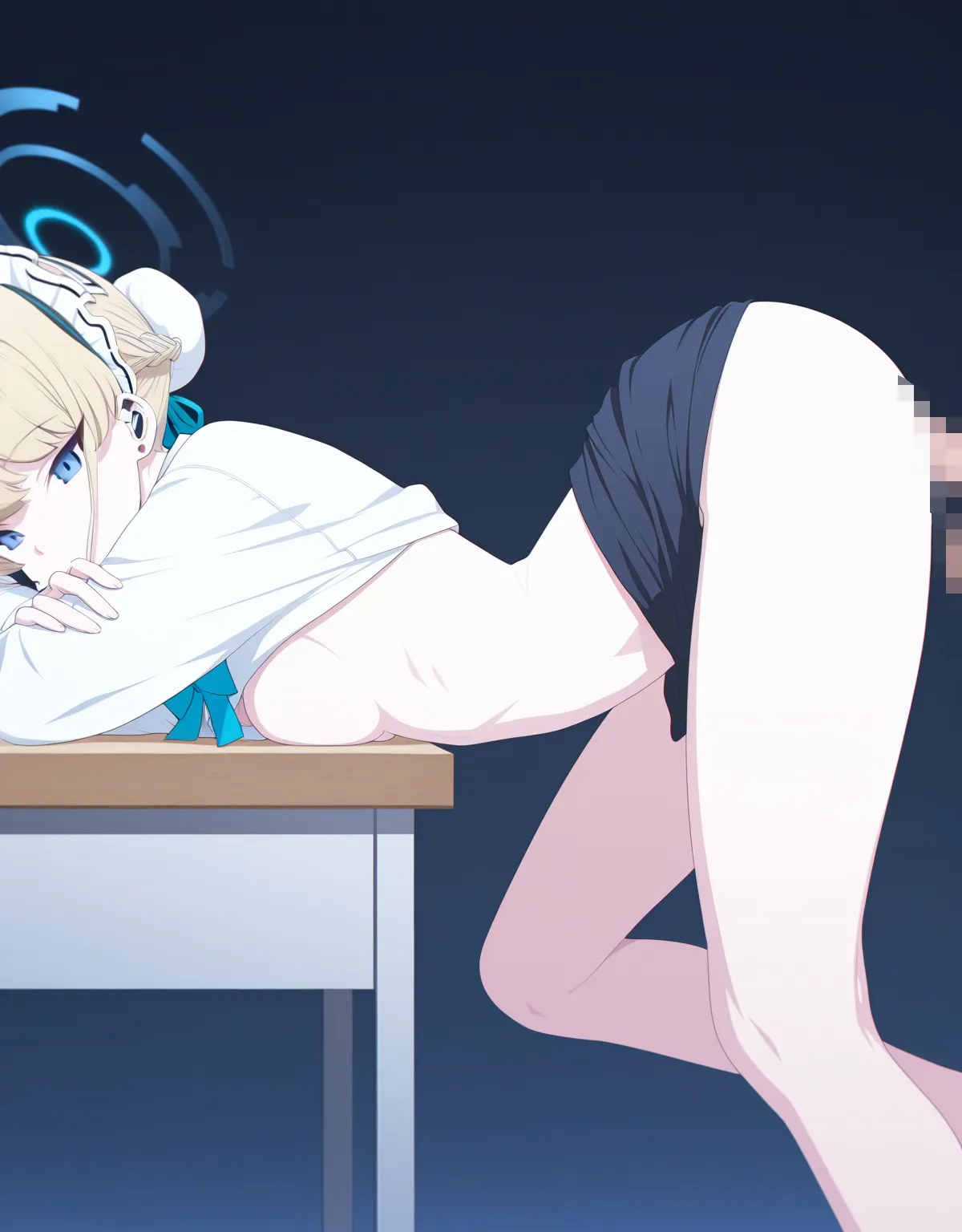 【ブルーアーカイブエロ画像】クールでパーフェクトなトキがセックスしまくり！無表情な事務的セックスから激しめな展開に！ - PAGE 005