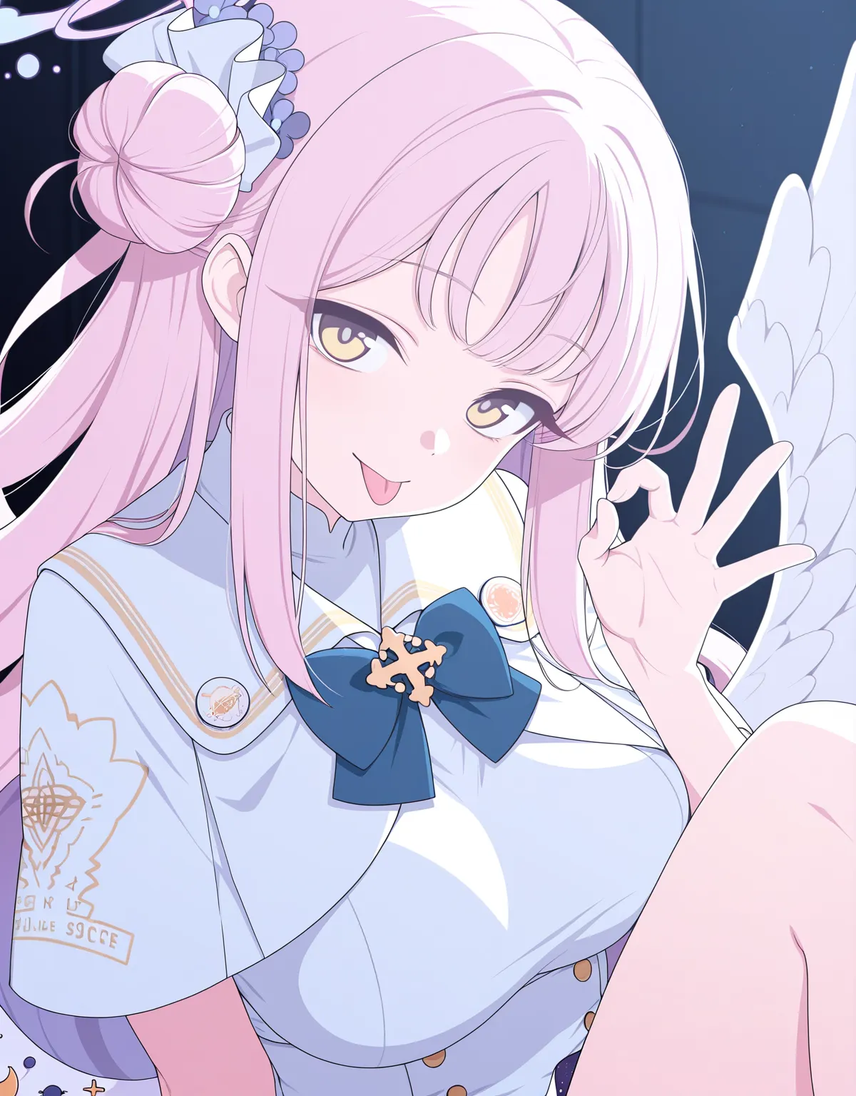 【ブルーアーカイブエロ画像】ティーパーティーのミカが恥ずかしがりながらセックス！お姫様が煽ってきたから思いっきりやってしまう！ - PAGE 002