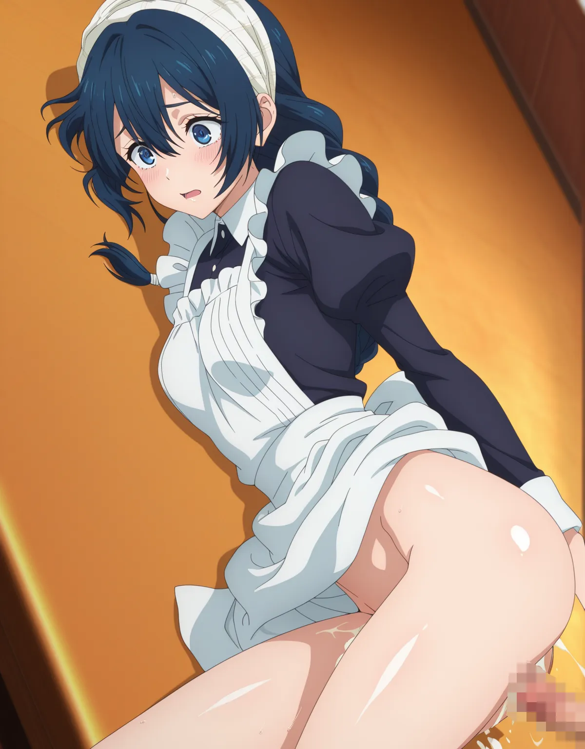 【呪術廻戦エロ画像】天内理子がメイド衣装でコスプレセックス！！ご奉仕フェラにぶっかけがメイド服を汚して映えて捗ること間違いなし！ - PAGE 008