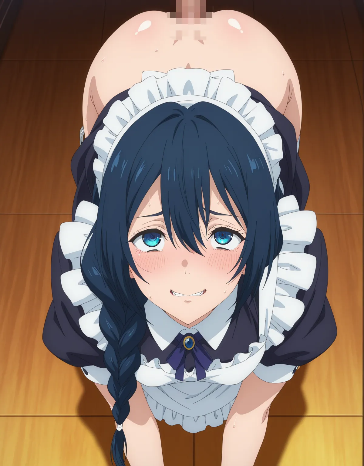 【呪術廻戦エロ画像】天内理子がメイド衣装でコスプレセックス！！ご奉仕フェラにぶっかけがメイド服を汚して映えて捗ること間違いなし！ - PAGE 016