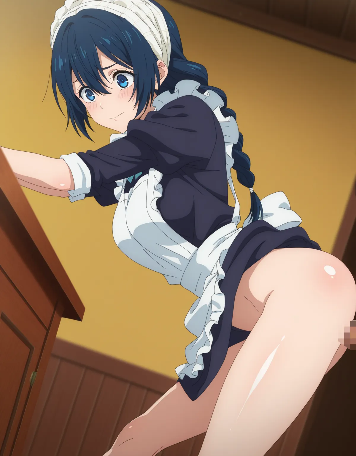 【呪術廻戦エロ画像】天内理子がメイド衣装でコスプレセックス！！ご奉仕フェラにぶっかけがメイド服を汚して映えて捗ること間違いなし！ - PAGE 025