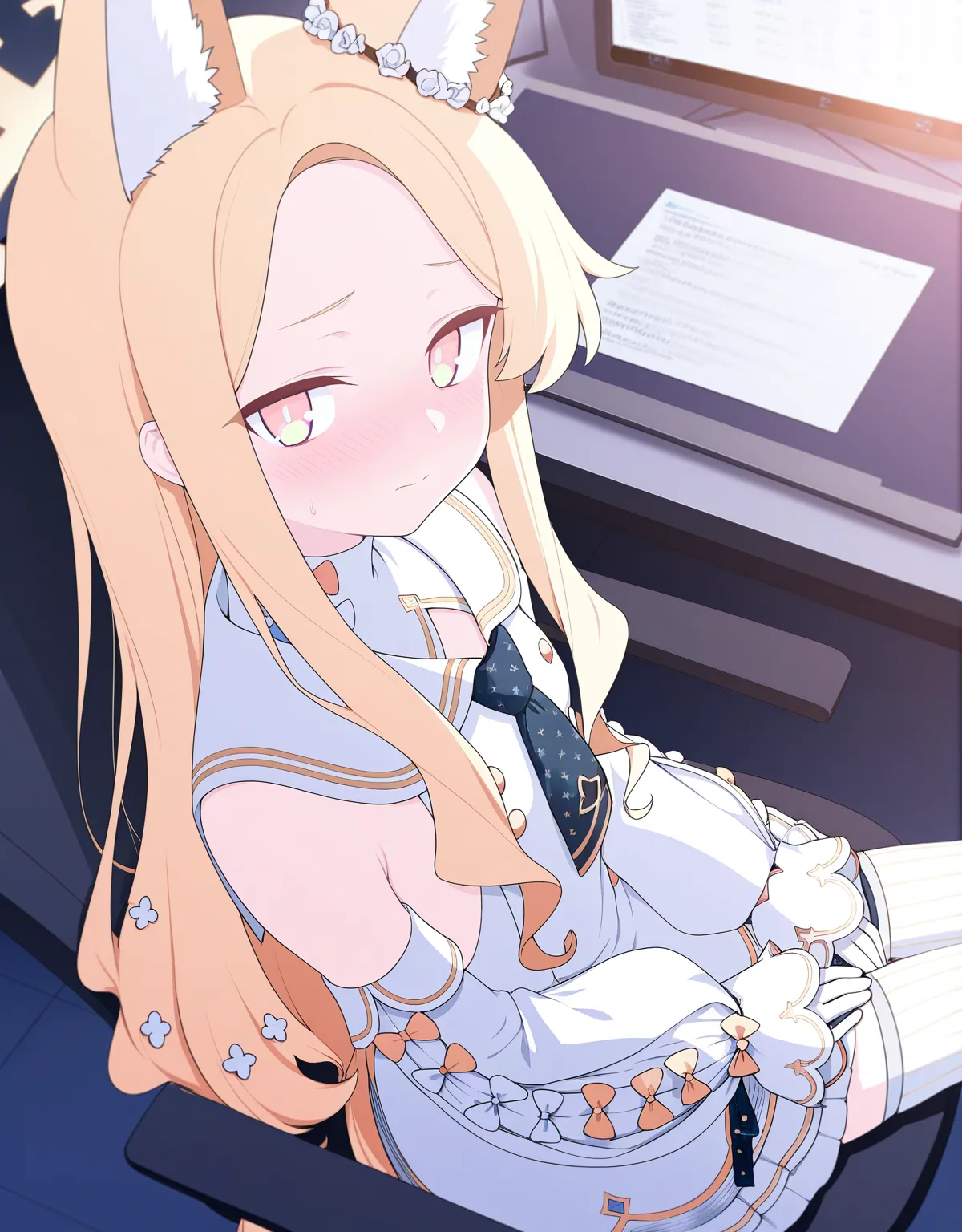 【ブルーアーカイブエロ画像】百合園セイアがつるぺたボディで余すことなくセックスを堪能！性欲を掻き立てて大量射精させるセクシーセイアですまない！ - PAGE 001