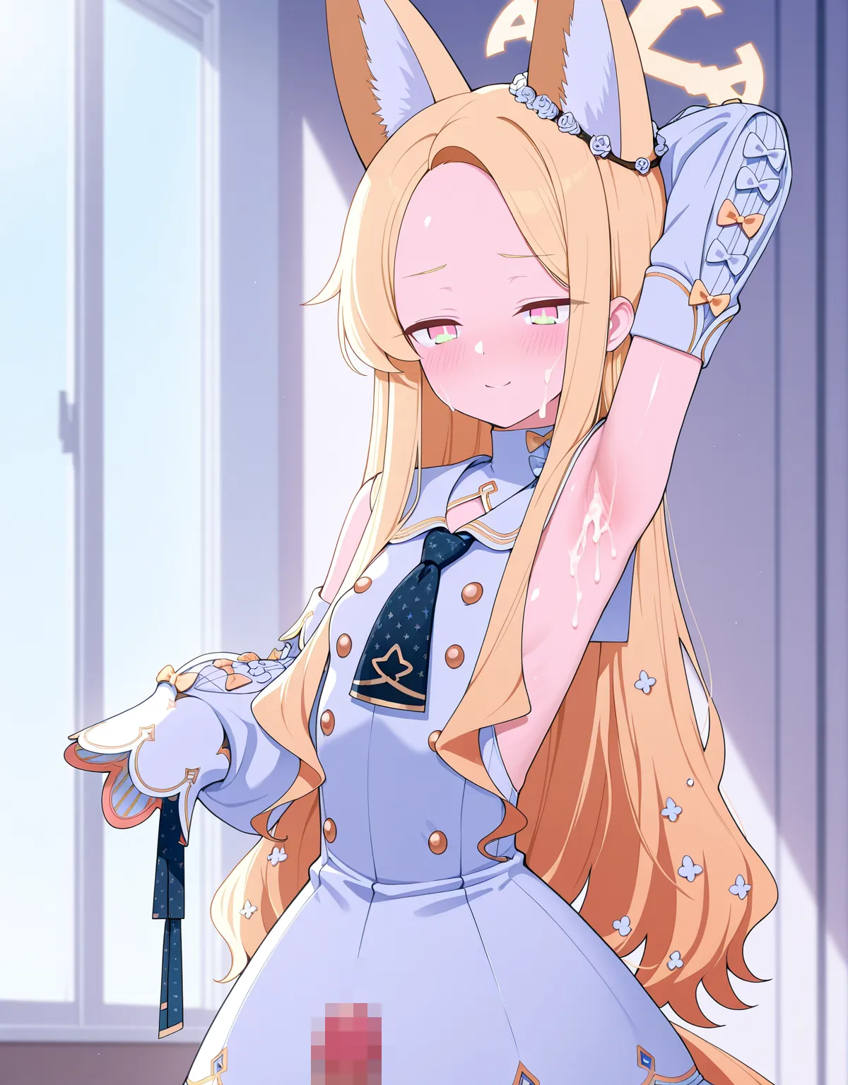 【ブルーアーカイブエロ画像】百合園セイアがつるぺたボディで余すことなくセックスを堪能！性欲を掻き立てて大量射精させるセクシーセイアですまない！ - PAGE 022