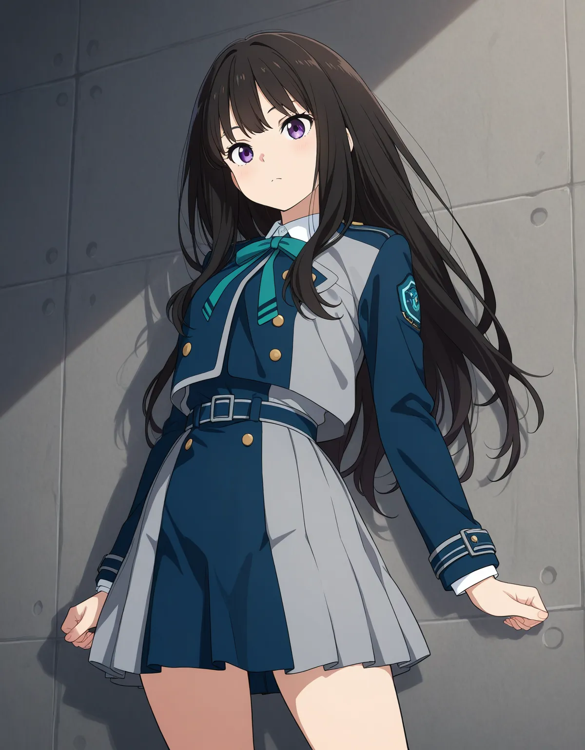 【リコリス・リコイルエロ画像】井ノ上たきながクールにセックスをしちゃう！非常識な人でも女の子だから当然感じちゃう！ - PAGE 001