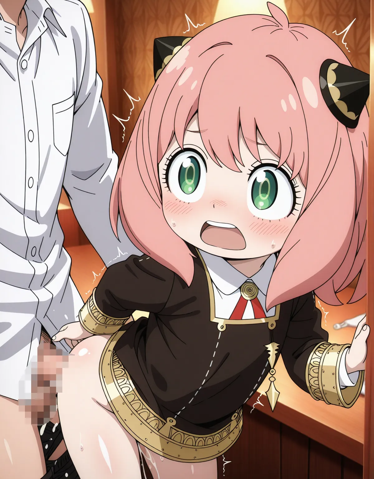 【SPY×FAMILYエロ画像】アーニャが何も出来ぬまま犯されて小さいマンコが拡張されちゃう！拡張セックスでセックスドハマリしちゃってアナルセックスまで経験しちゃう！ - PAGE 010