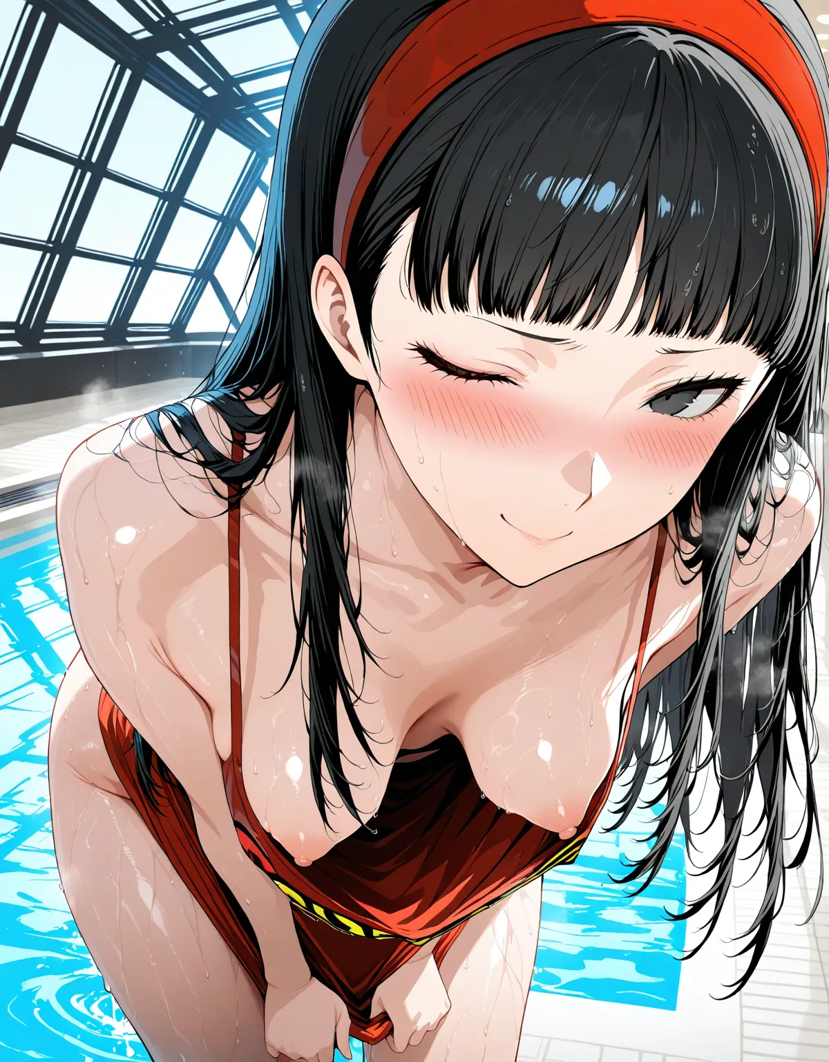 【ペルソナ4エロ画像】天城雪子が制服のままフェラからセックスまで！大和撫子の雰囲気をだしながらタイツを破いてセックスは勃起不可避！ - PAGE 040