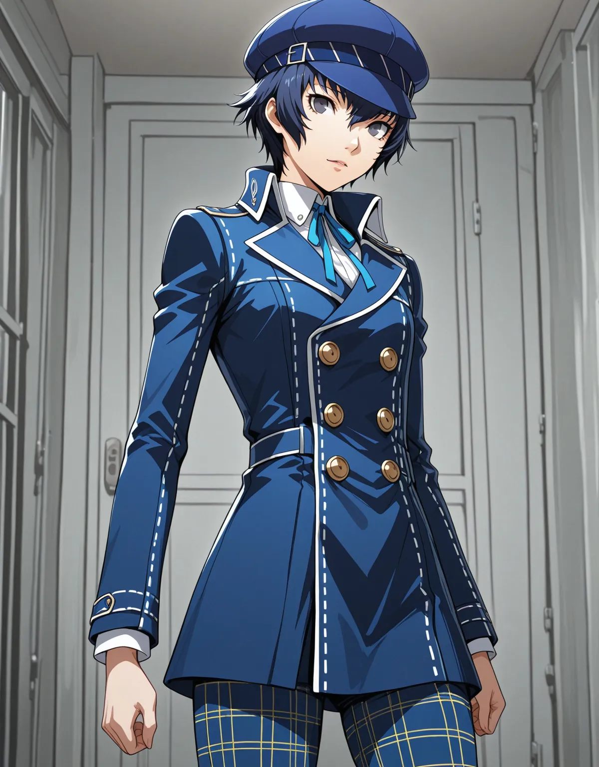 【ペルソナ4エロ画像】白鐘直斗がホテルに連れ込まれてセックス展開！隠れ巨乳を存分に堪能してパイズリまでさせる！ - PAGE 001