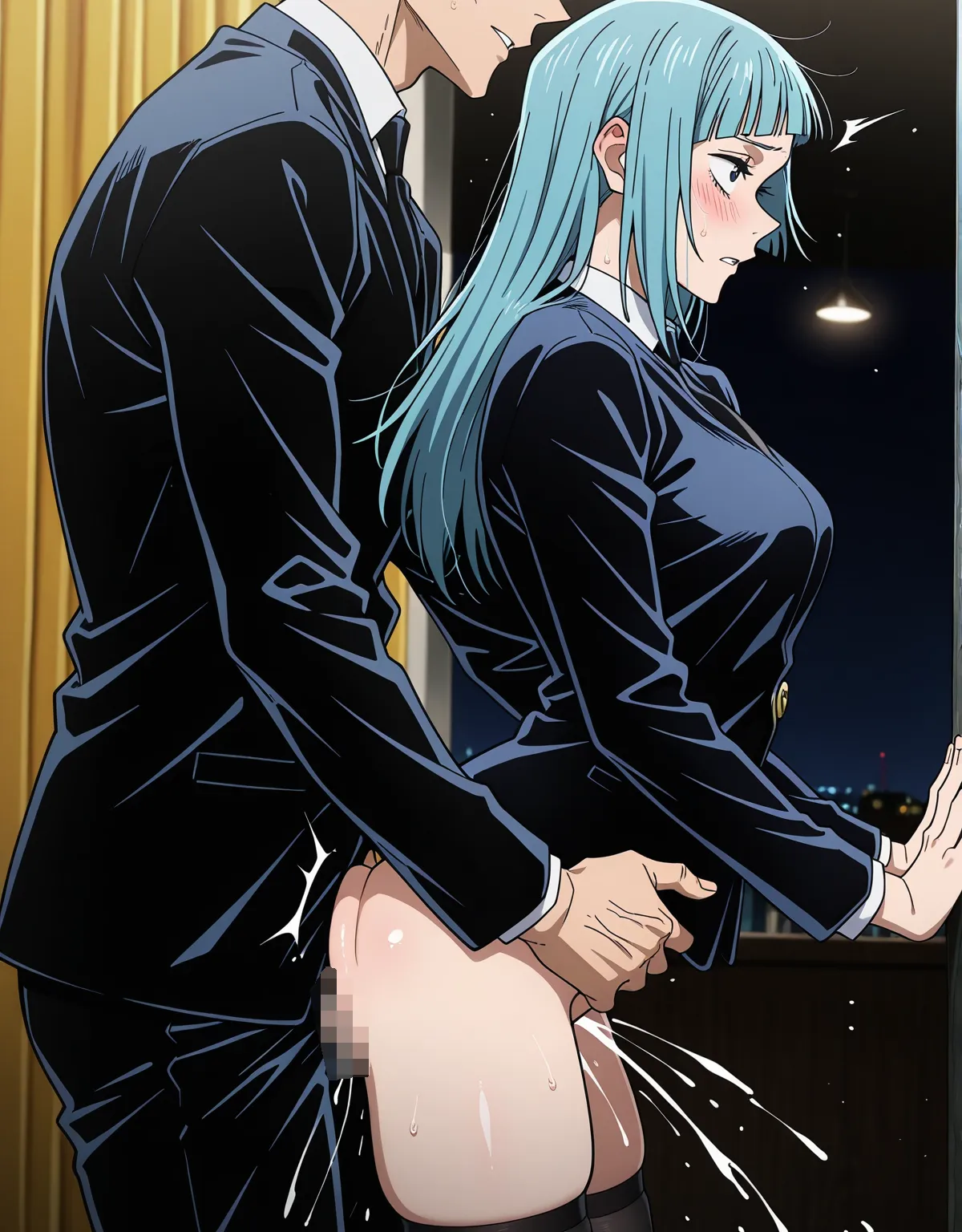 【呪術廻戦エロ画像】三輪霞がスーツのままセックスで乱れまくり！可愛くあえぐだけじゃなくフェラ顔が堪らない！ - PAGE 005