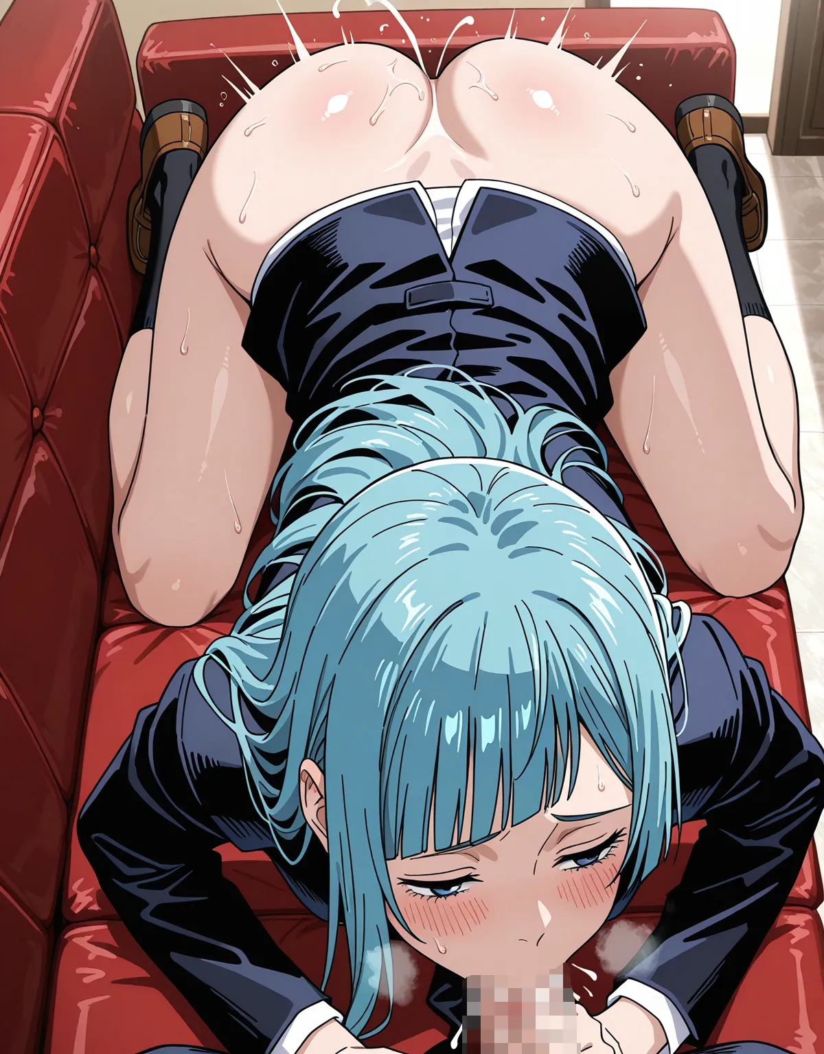 【呪術廻戦エロ画像】三輪霞がスーツのままセックスで乱れまくり！可愛くあえぐだけじゃなくフェラ顔が堪らない！ - PAGE 020