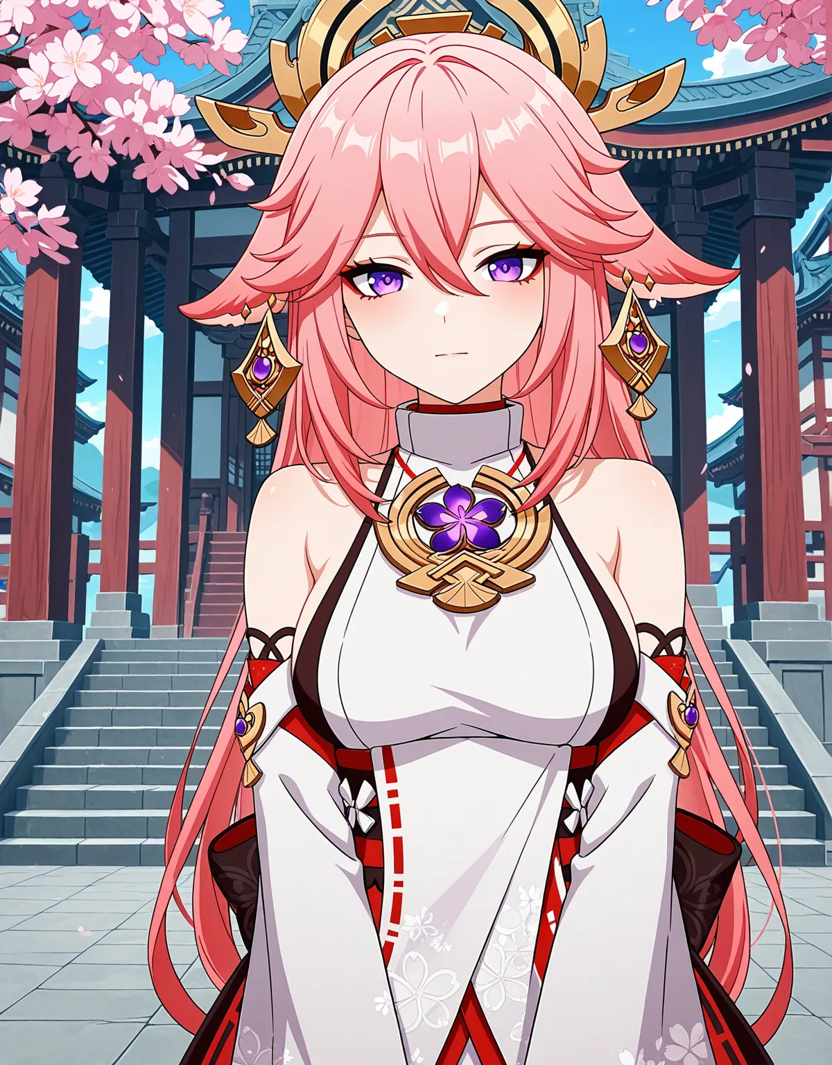 【原神エロ画像】腹黒女狐の八重神子がはしたなく絶頂を繰り返してしまう！ミステリアスでリード出来ずにアヘ顔を晒す姿に捗っちゃう！ - PAGE 001