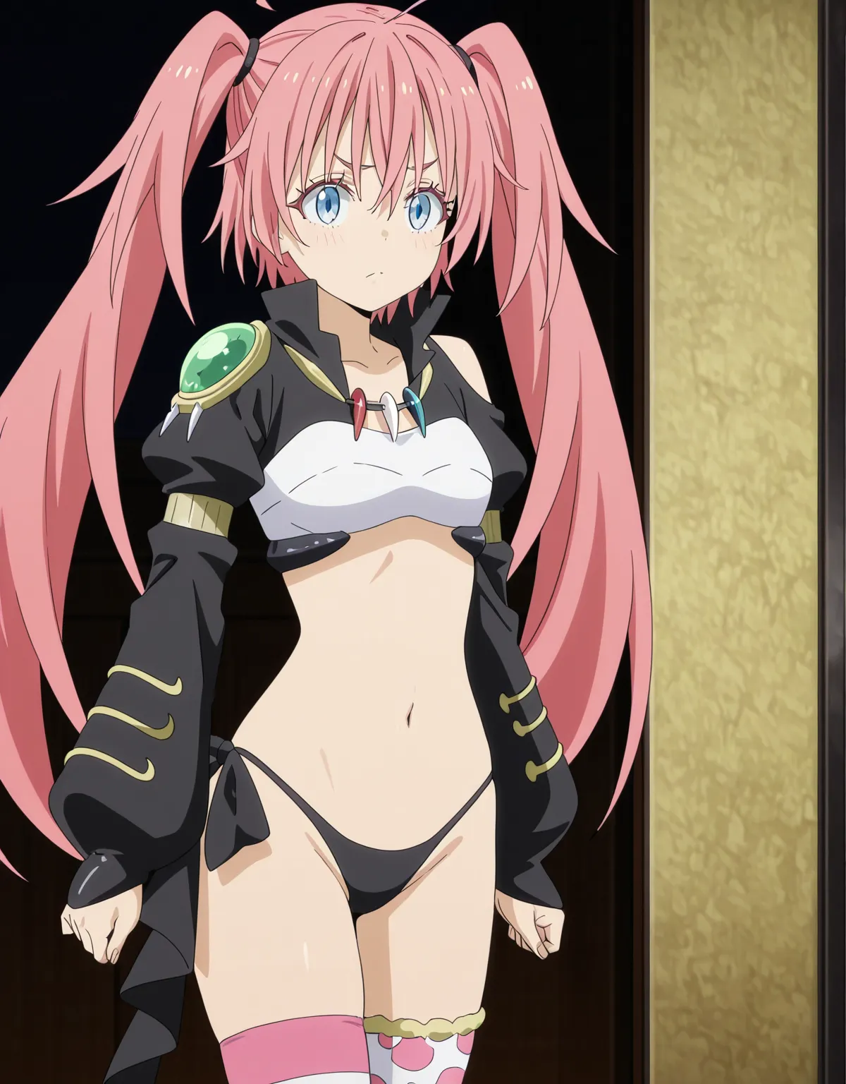 【転生したらスライムだった件エロ画像】ミリムがセックスも知らずにそのままヤッてしまう！快楽に飲まれちゃってノリノリでフェラやセックスに没頭する姿はエロい！ - PAGE 001