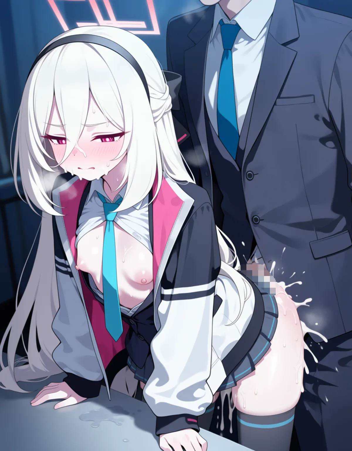 【ブルーアーカイブエロ画像】ケイが気持ちよくされちゃってデレデレになってしまう！肉欲に溺れて中出しにハマってセックス懇願する可愛くもエッチな子に仕上がっちゃう！！ - PAGE 048