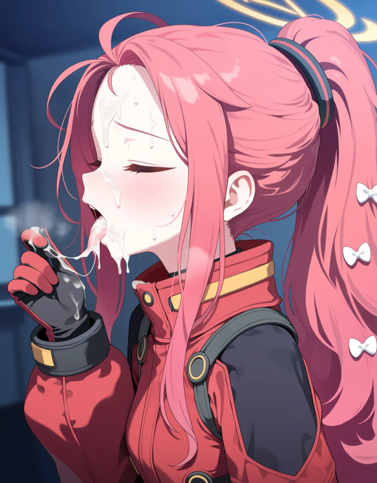 【ブルーアーカイブエロ画像】ユズが臨戦衣装でねっとりとセックスされてアヘ顔オホ声をあげてしまう！ダボッとした上半身とピチッと引き締まった下半身の両方を美味しく堪能してオカズに！ - PAGE 019
