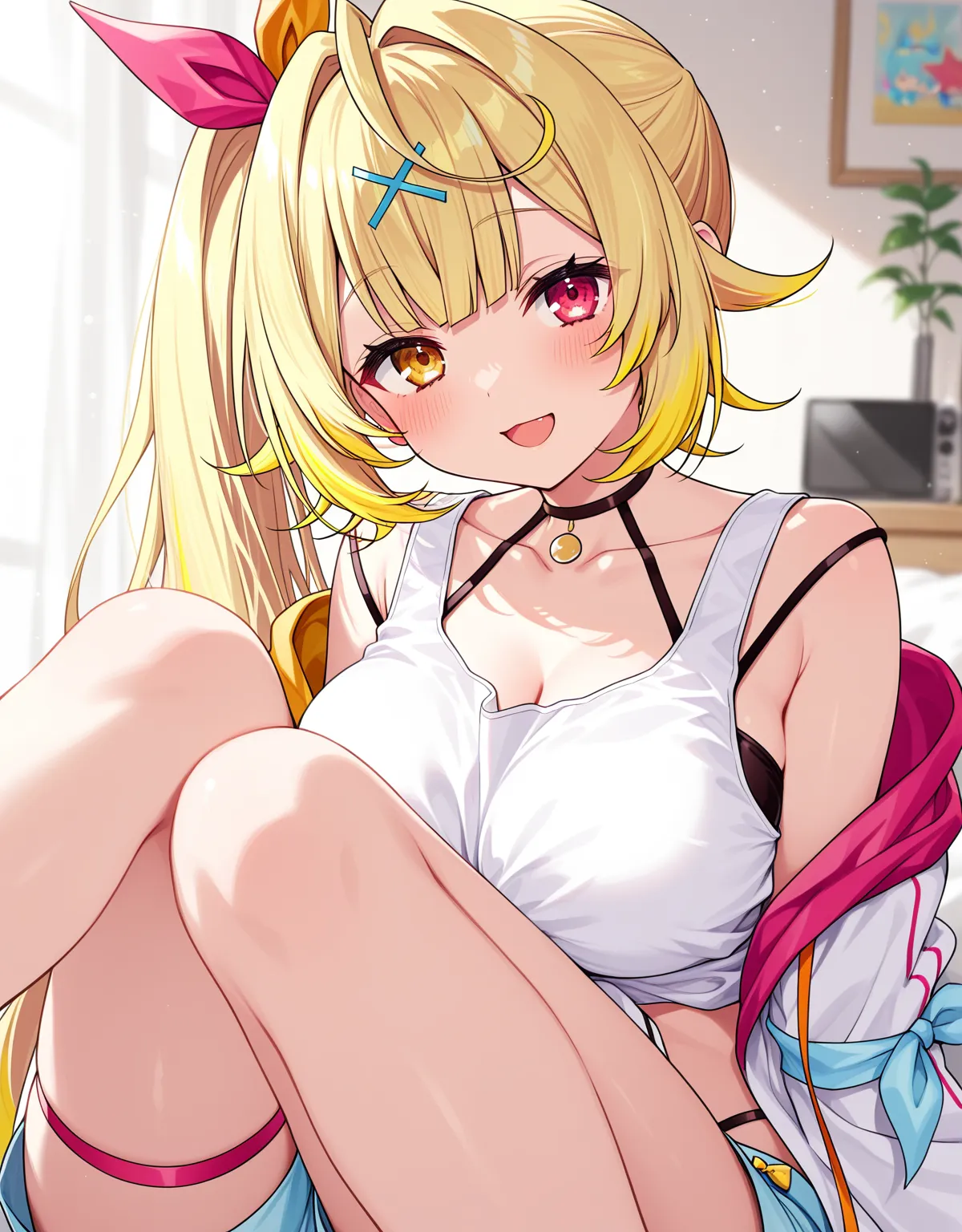 【星川サラエロ画像】実は巨乳のサラちゃんとイチャラブセックス！イラマ顔射で首絞め調教！中出しはもう不可避！(笑) - PAGE 002
