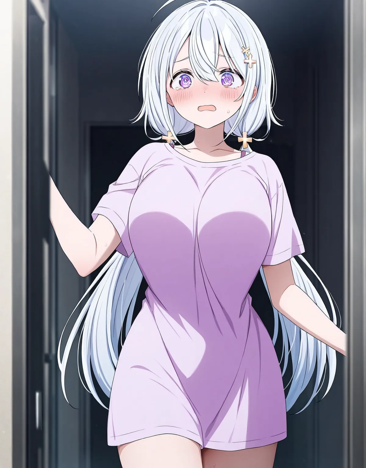 【よわよわ先生エロ画像】鶸村ひよりがされるがままに襲われ巨乳を使われ快楽に飲まれる！