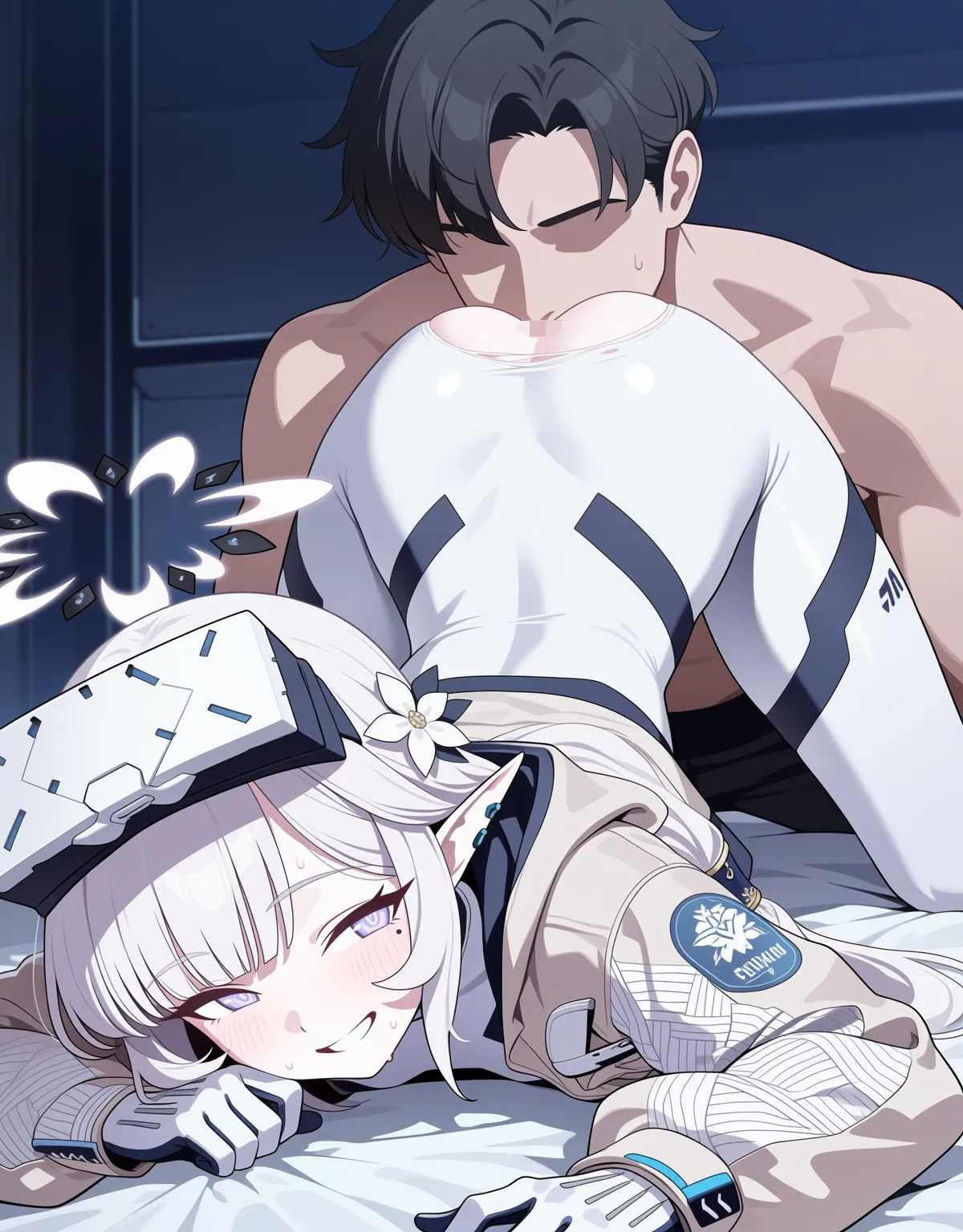 【ブルーアーカイブエロ画像】ヒマリがぴっちりスーツでうすほそまるわかりのままセックス！ - PAGE 040