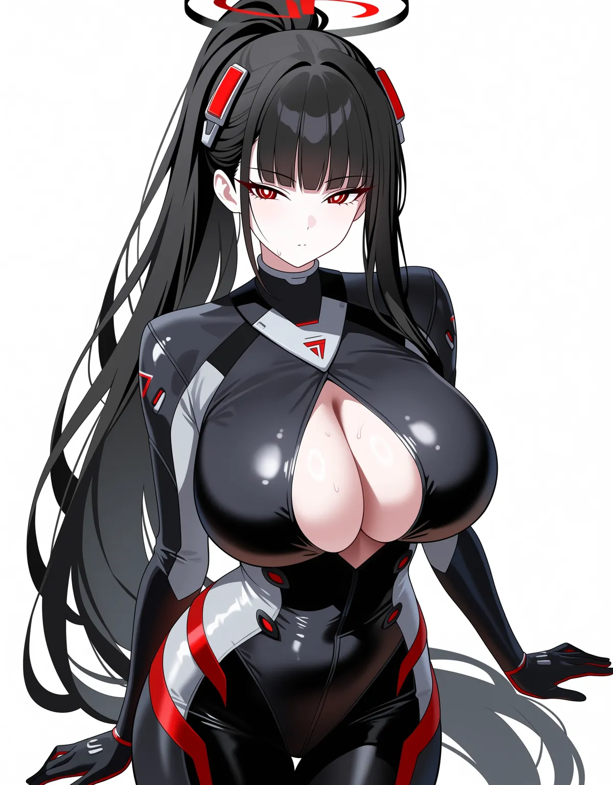 【ブルーアーカイブエロ画像】リオが学生らしからぬエロボディでセックスをしてしまう！